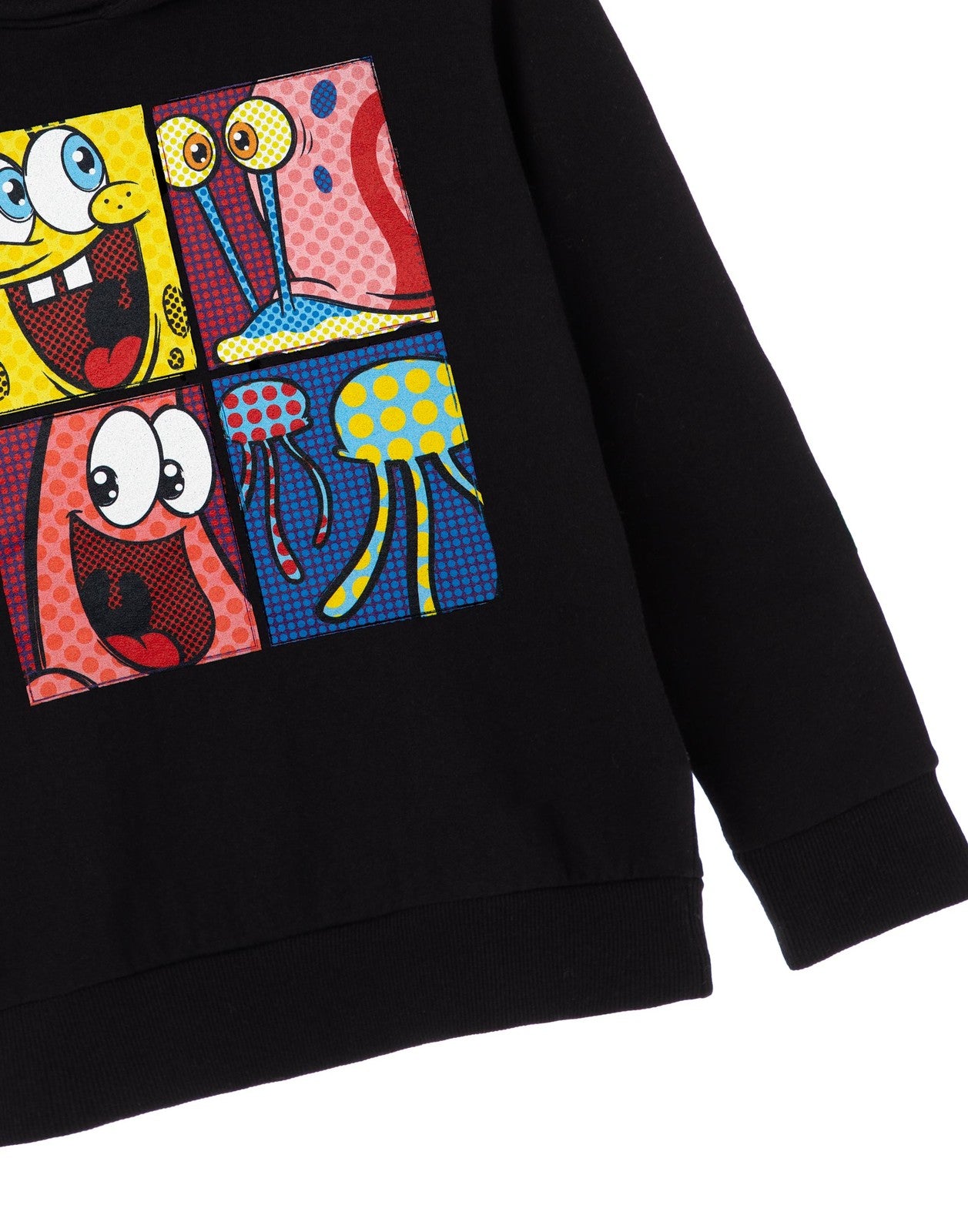 SpongeBob SquarePants Hoodie | Unisex Kids Black | Official Merch