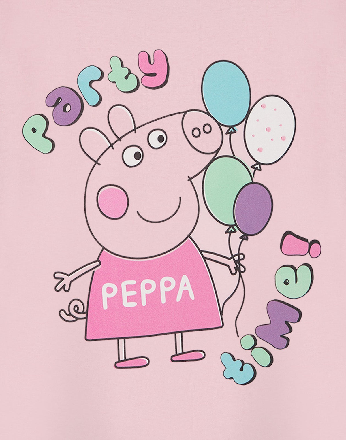 Peppa Pig Short Sleeved T-Shirt | Girls Pink | Official Merch