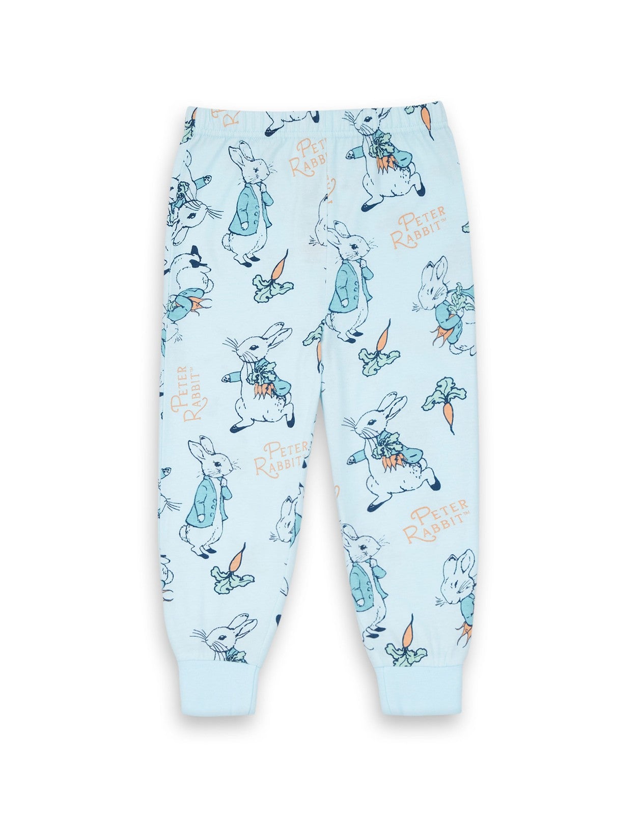 Peter Rabbit Long Sleeve Long Leg Pyjama Set | Boys Blue AOP | Official Merch