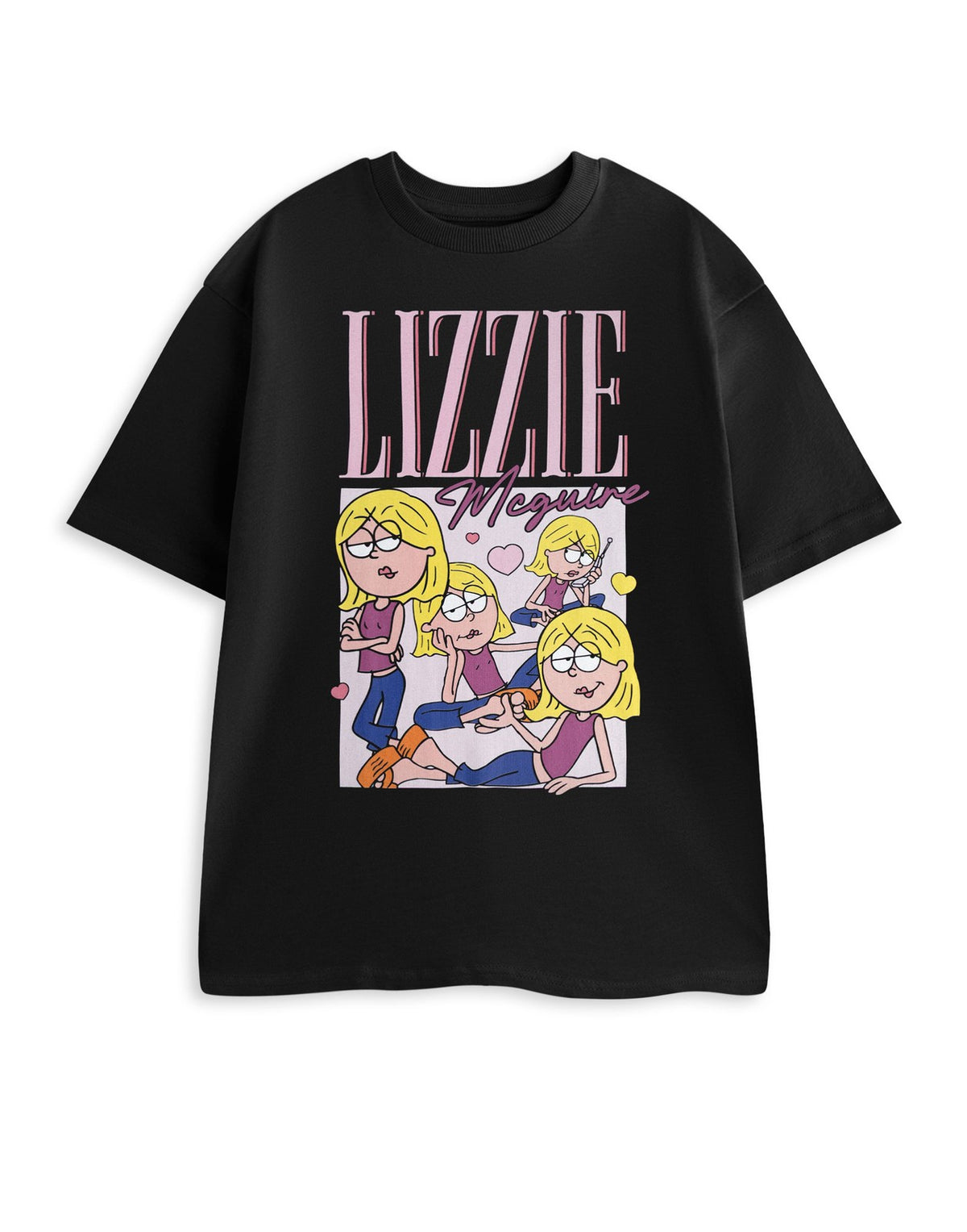 Disney Short Sleeved T-Shirt | Womens Black | Official Merch