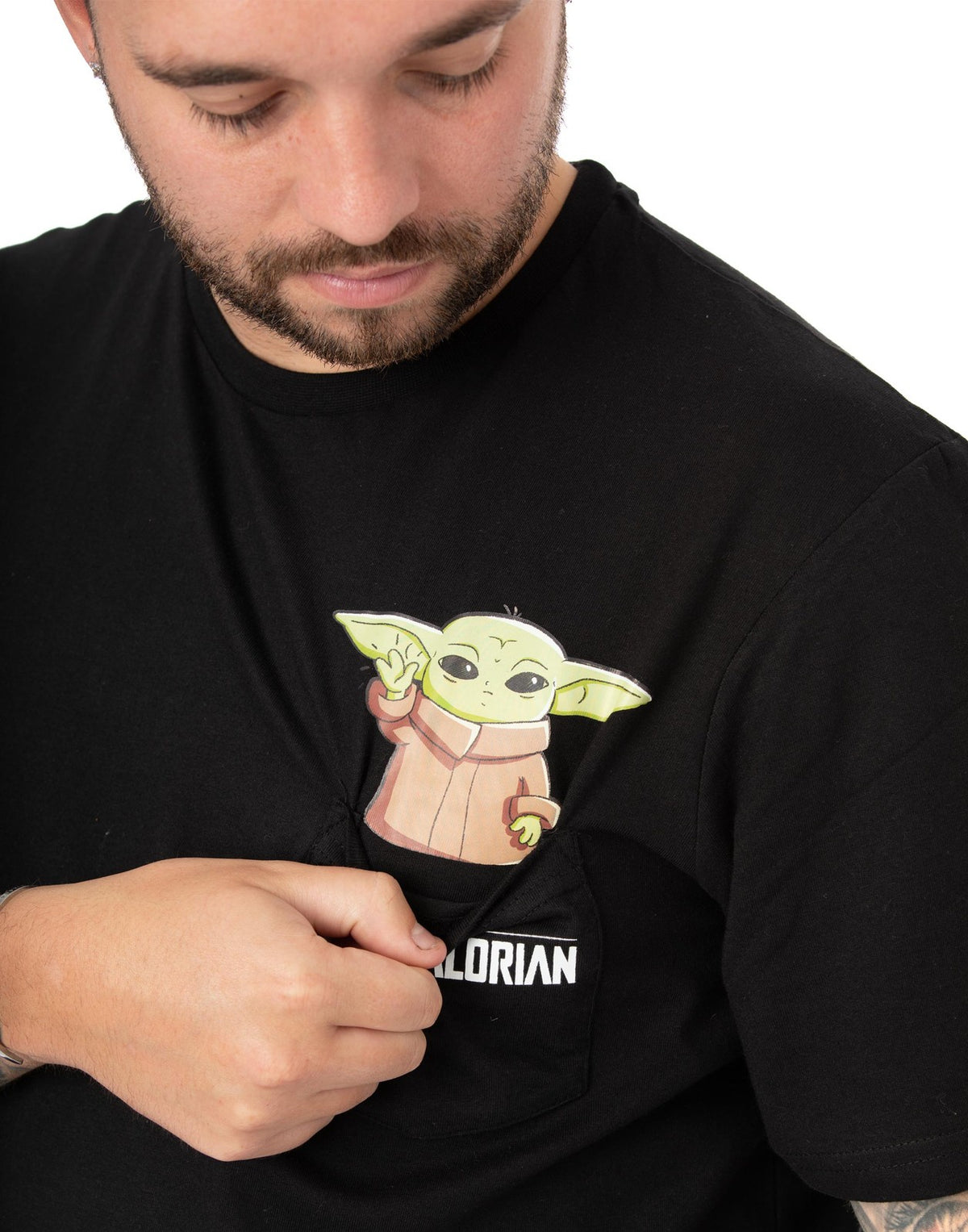 Star Wars Short Sleeve Long Leg Pyjama Set | Mens Black | Official Merch