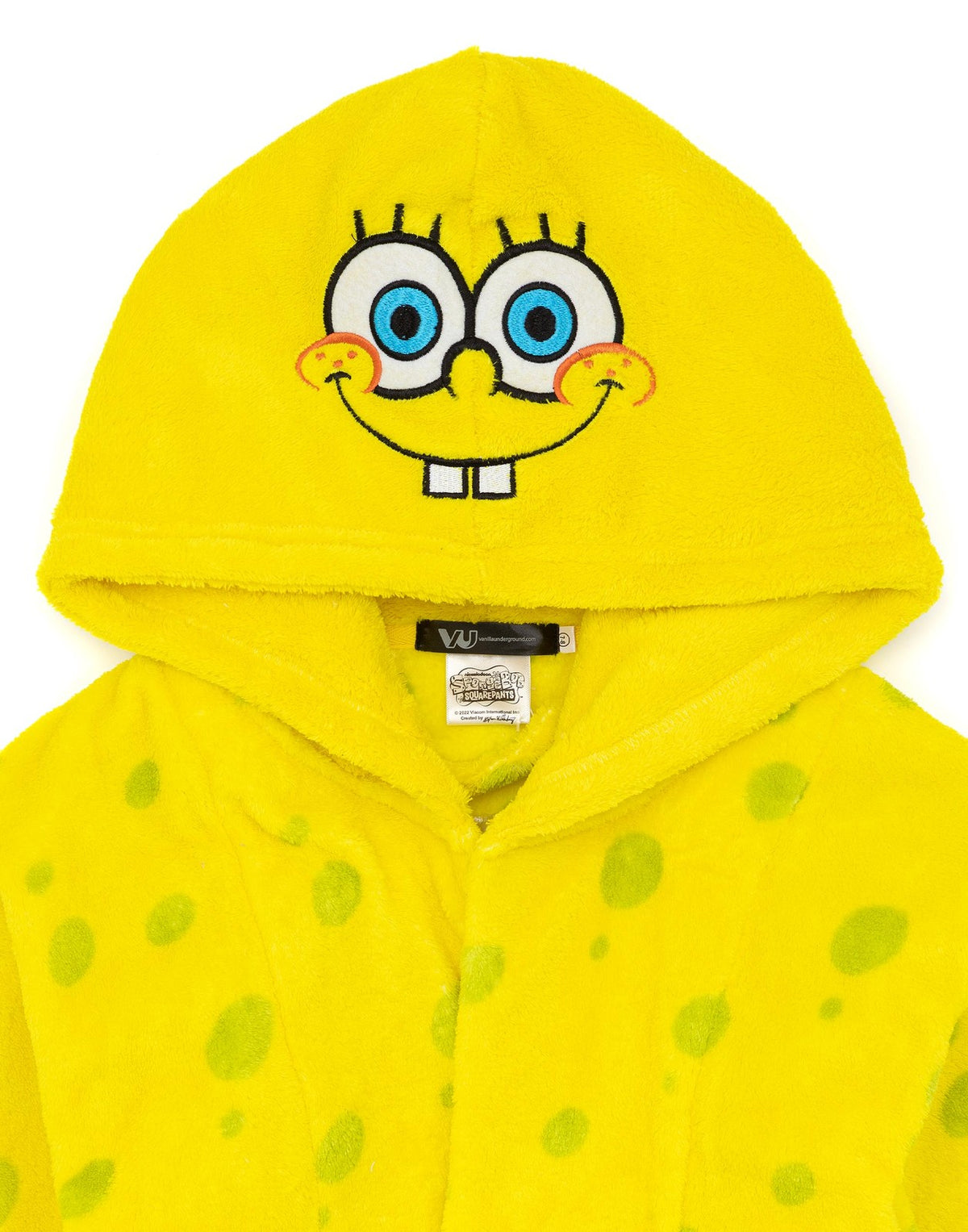 SpongeBob SquarePants Bathrobe | Unisex Kids Yellow | Official Merch