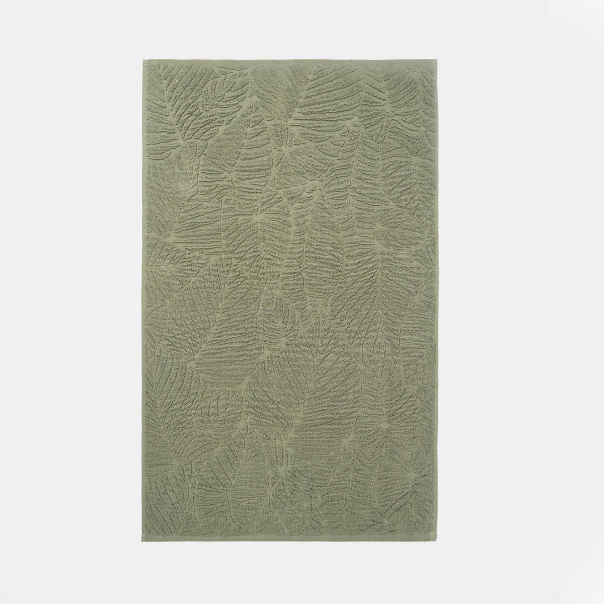 Towel Bale Leaf Hand Bath 100% Cotton Textured Jacquard Absorbent Bathroom Soft