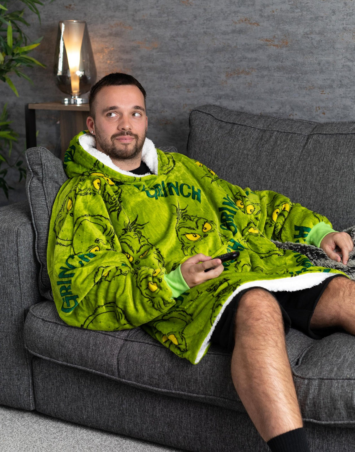The Grinch Blanket Hoodie | Unisex Green | Official Merch