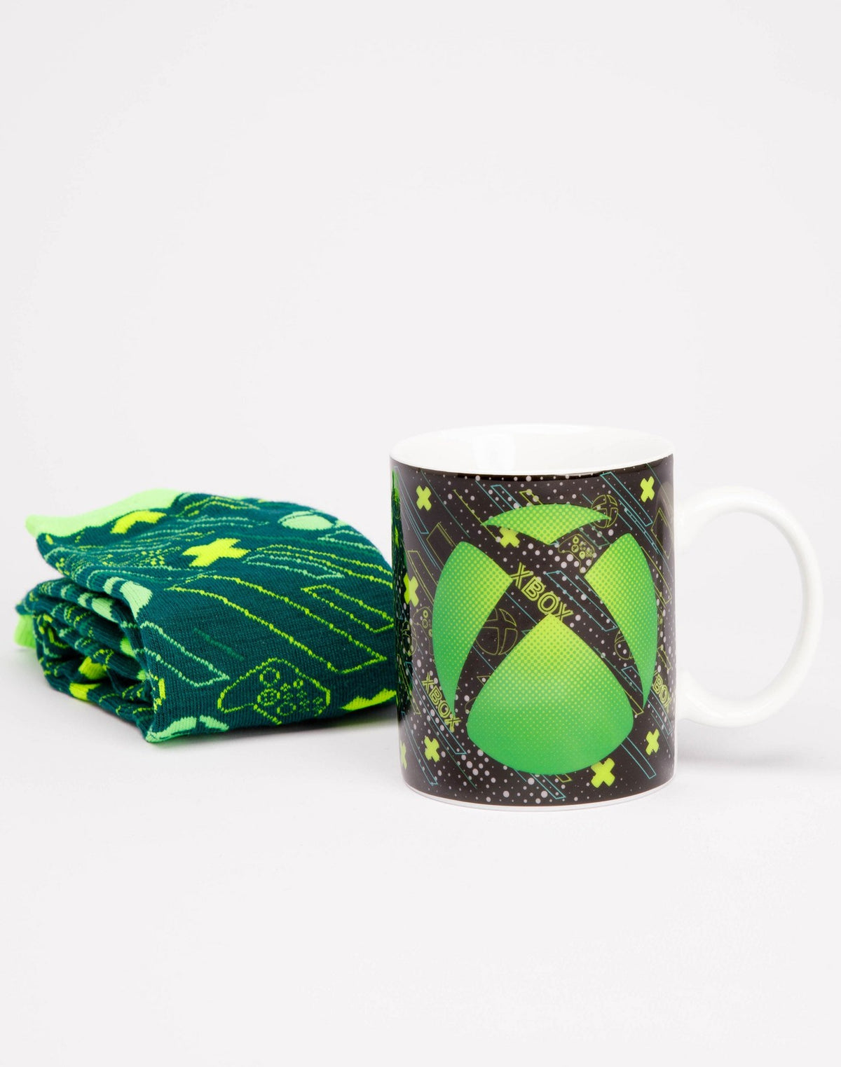 Xbox Mug and Sock Gift Set | Mens Black | Official Merch