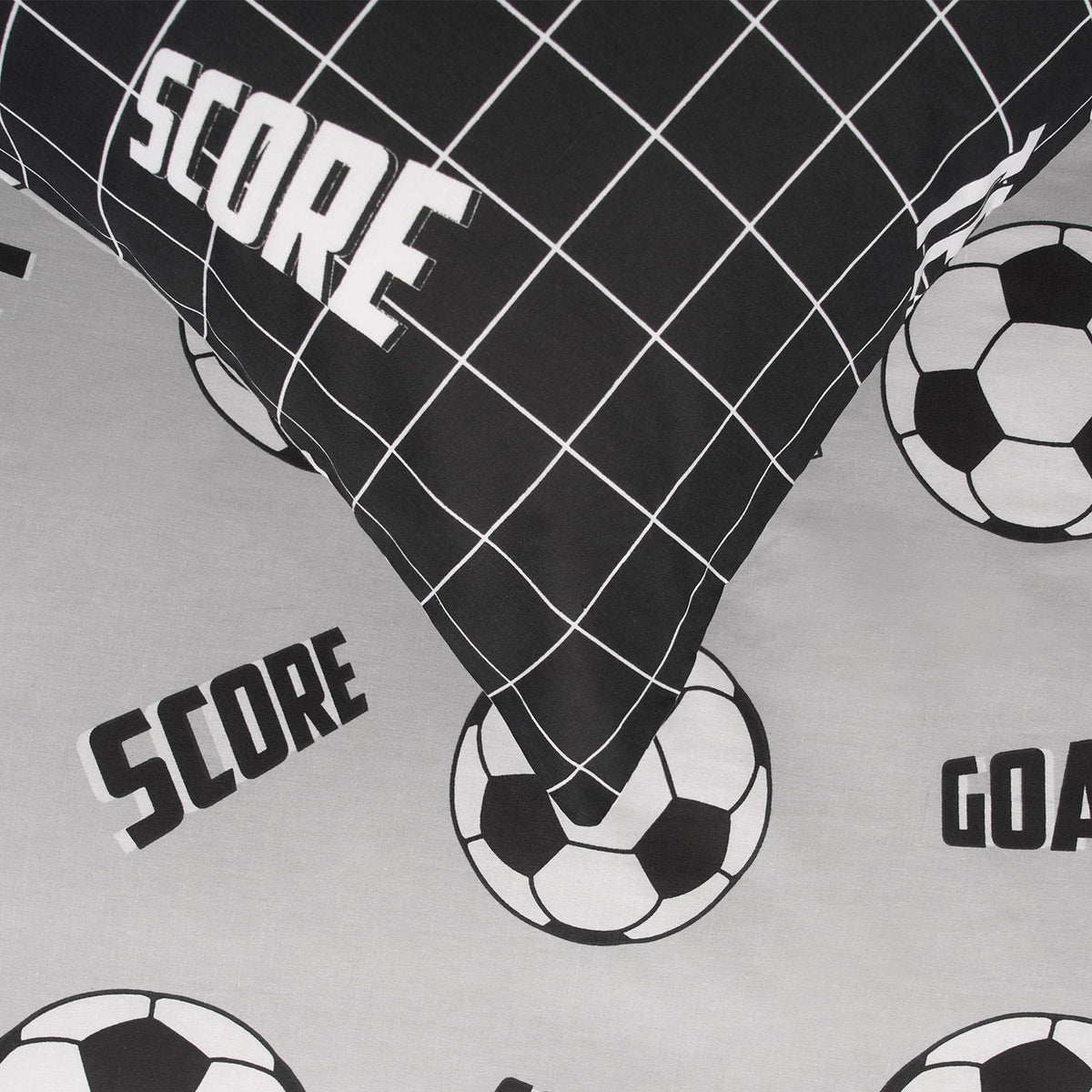 Football Duvet Cover Set Reversible Kids Bedding Quilt Pillowcase Single Double