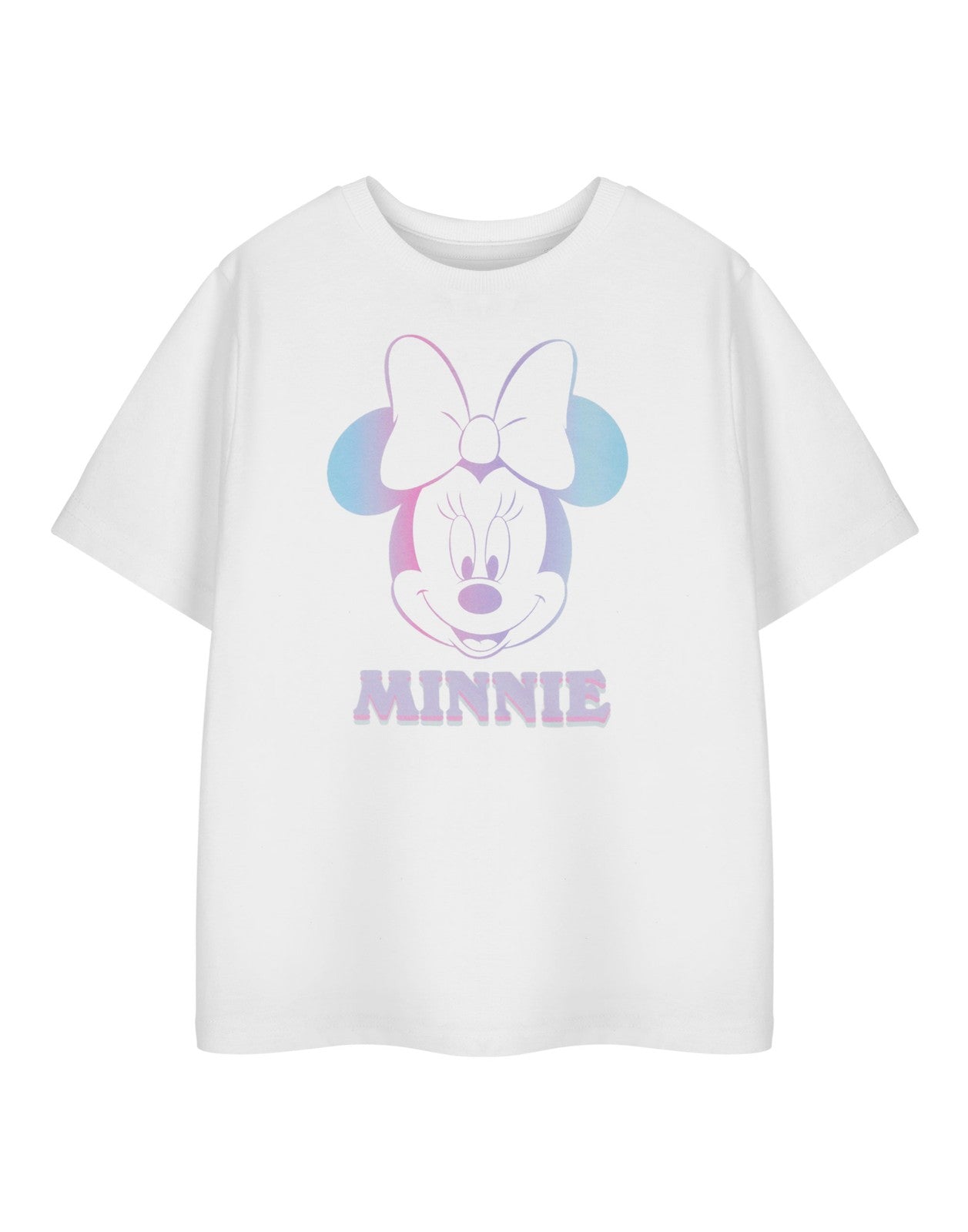 Disney Short Sleeved T-Shirt | Girls White | Official Merch
