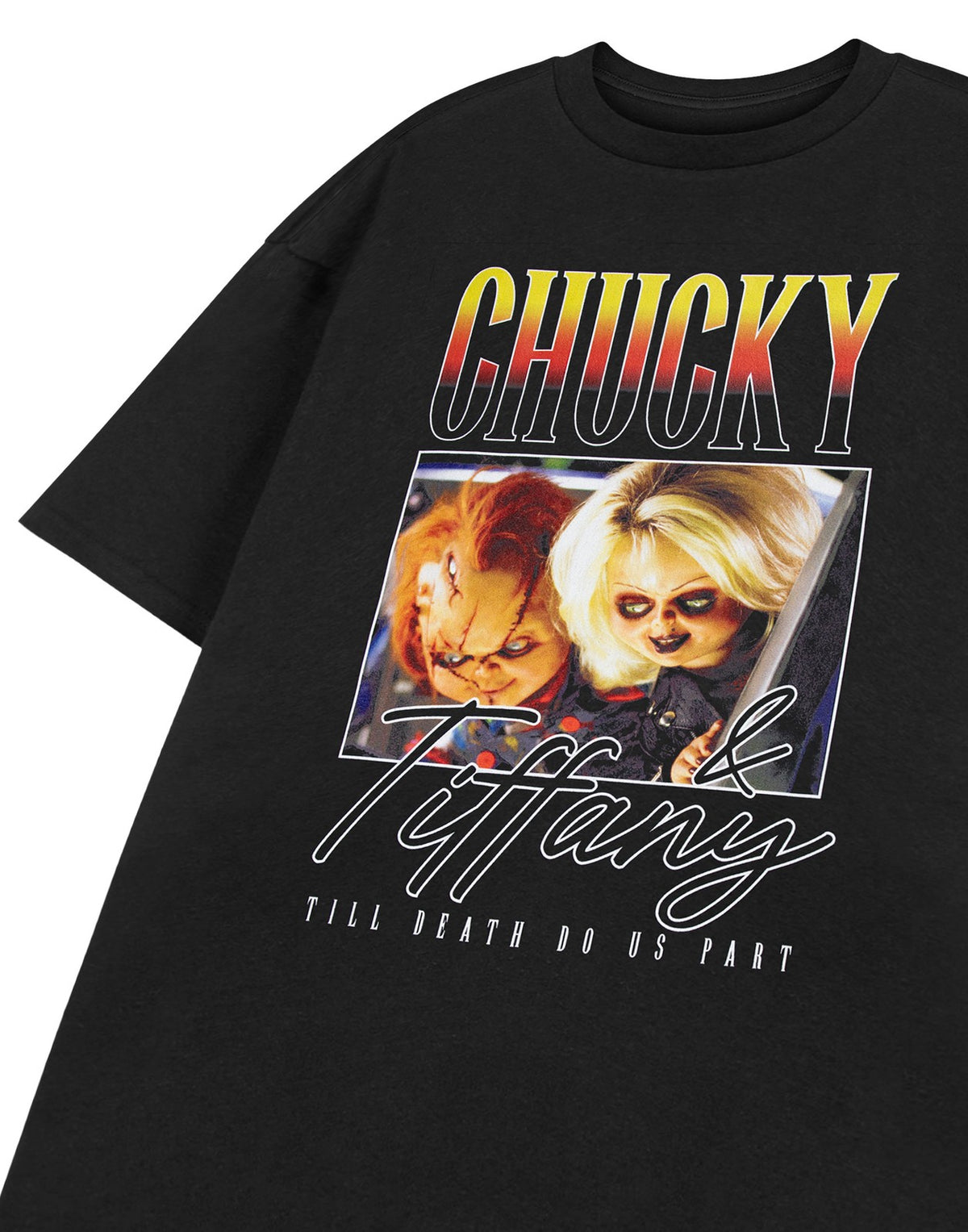 Chucky Short Sleeved T-Shirt | Unisex Black | Official Merch