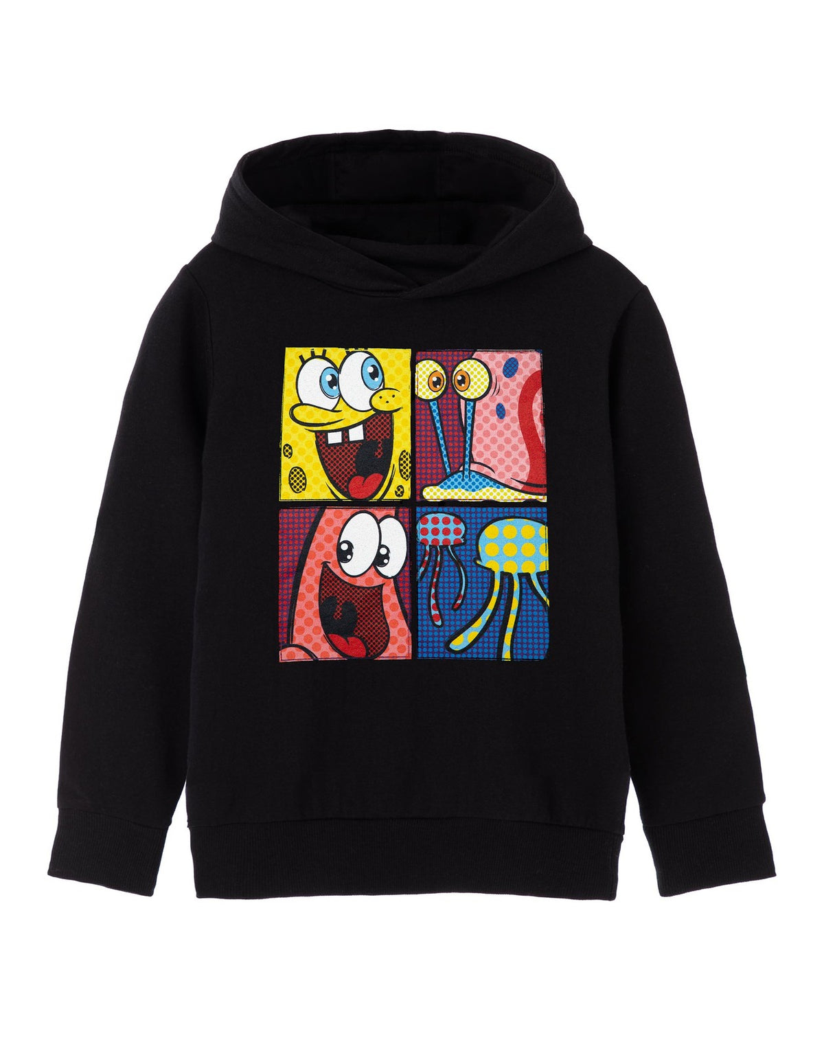 SpongeBob SquarePants Hoodie | Unisex Kids Black | Official Merch