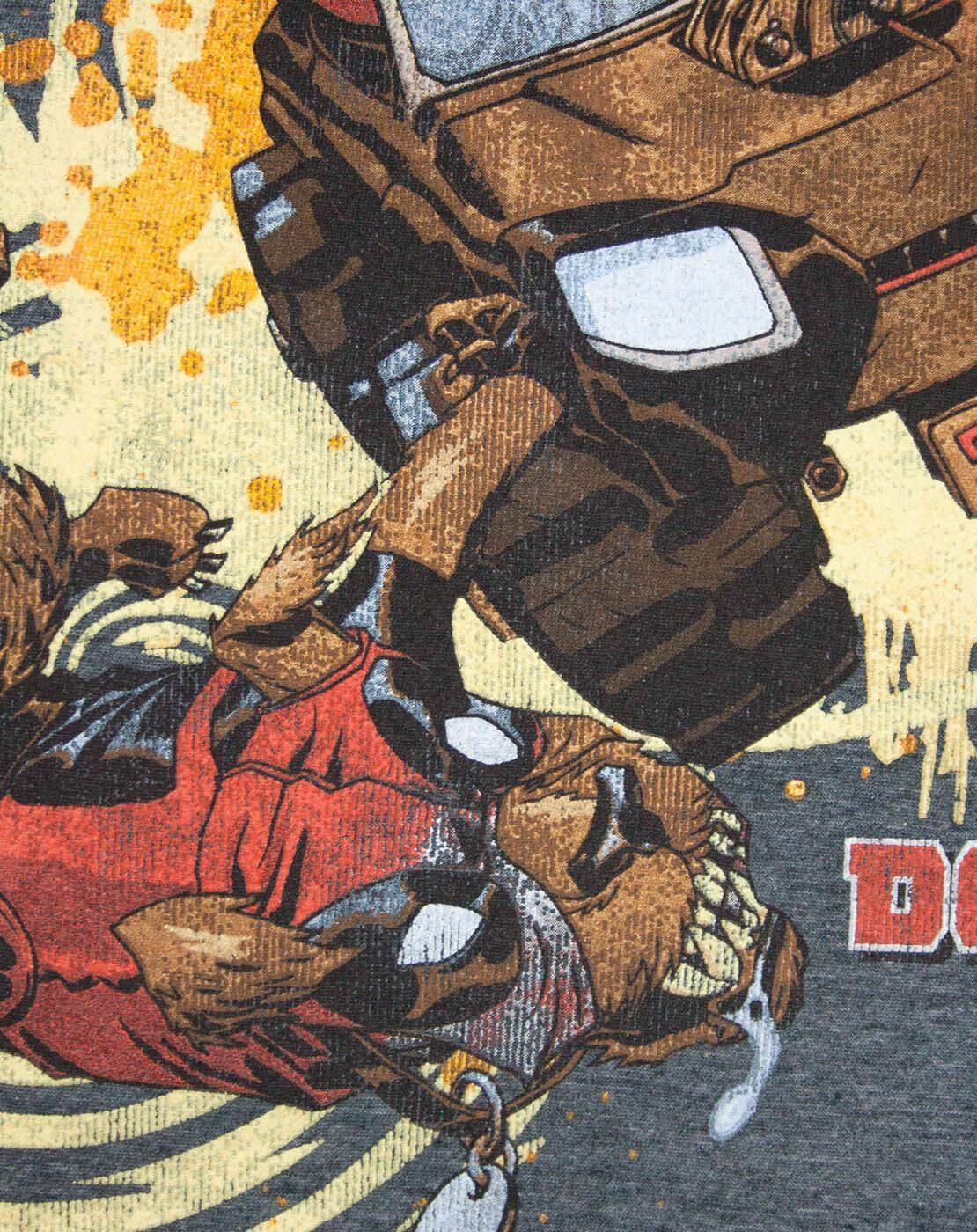 Marvel Short Sleeved T-Shirt | Mens Grey | Official Merch