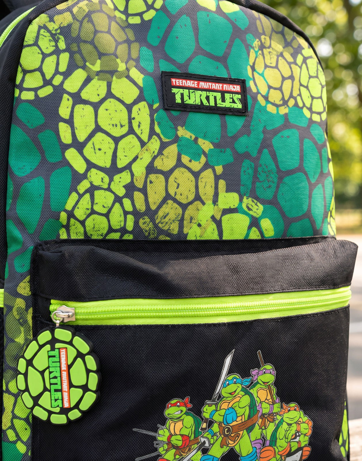 Teenage Mutant Ninja Turtles 4 Piece Backpack Set | Unisex Kids Green | Official