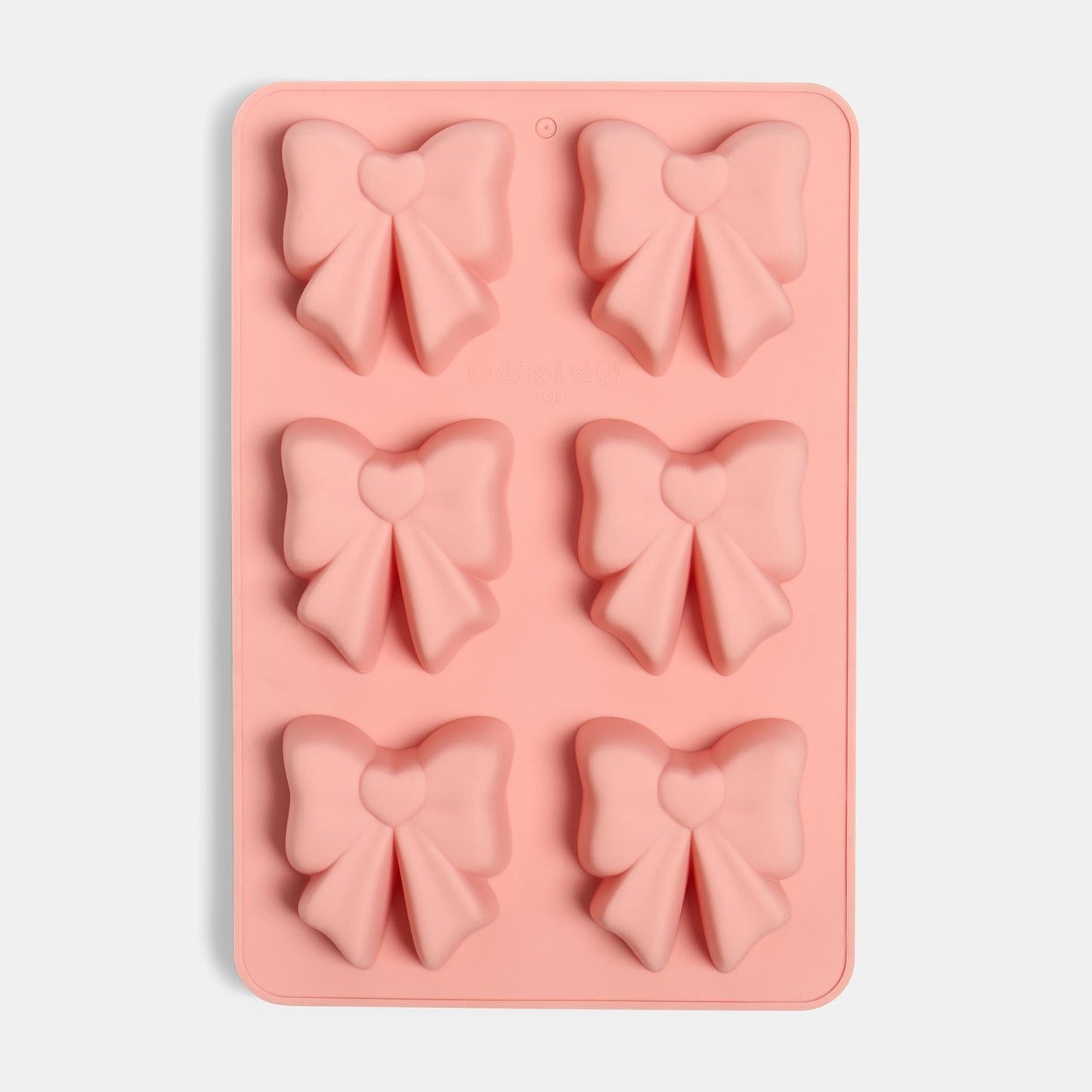 OHS Bow Shape Ice Cube Tray Silicone Ice Maker Mould Easy Release BPA Free