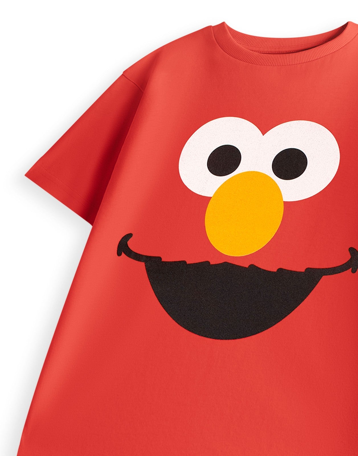 Sesame Street Short Sleeved T-Shirt | Unisex Kids Red | Official Merch