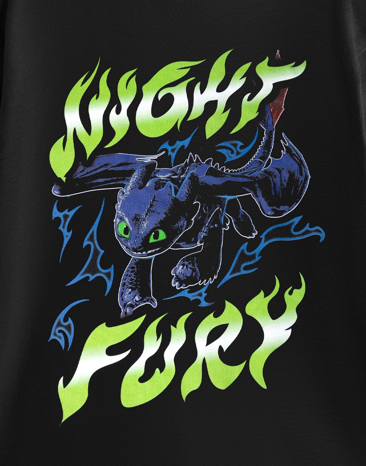 How to Train Your Dragon Short Sleeved T-Shirt | Mens Black | Official Merch