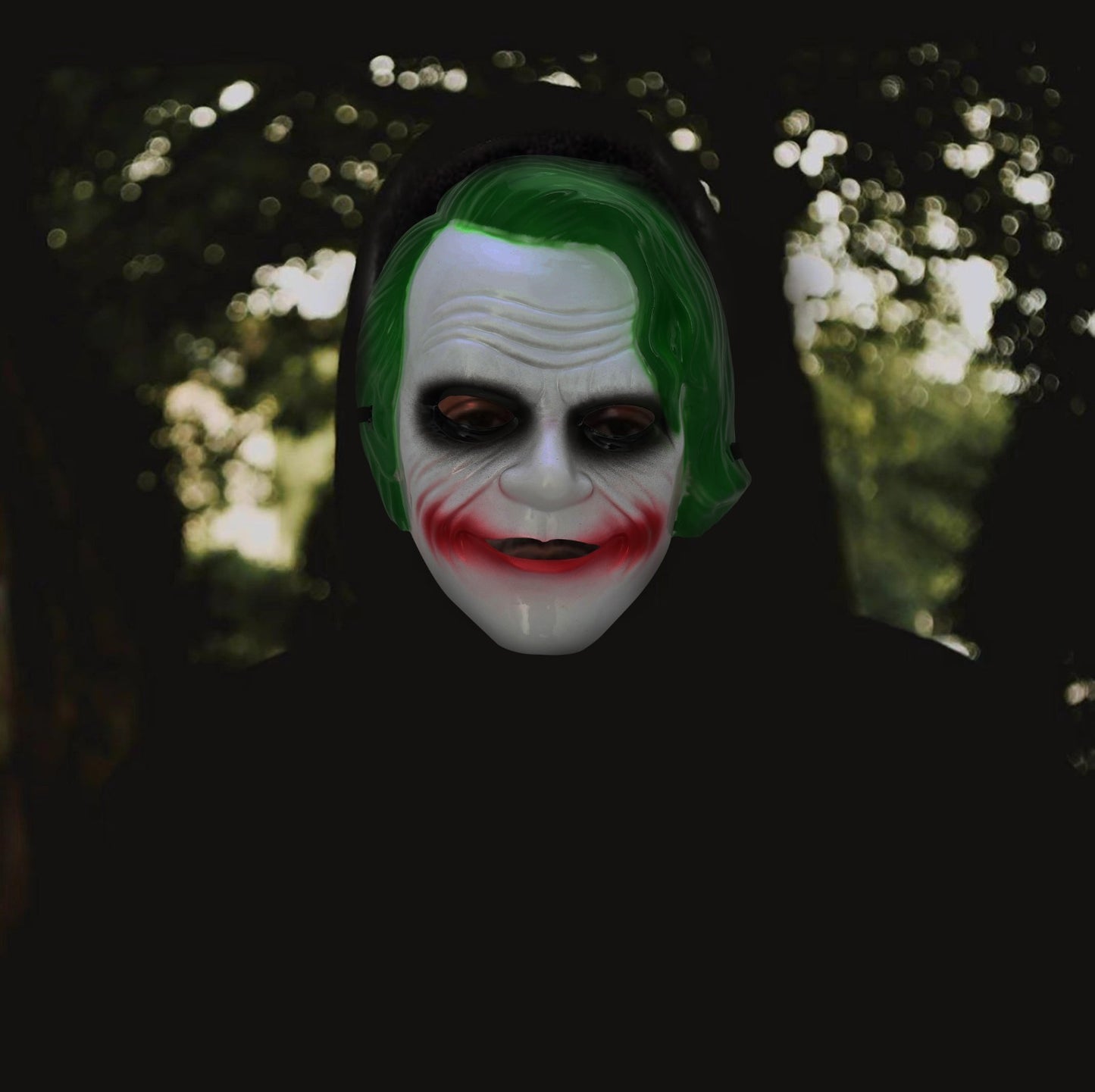 The Joker Mask Halloween Costume Adult Outfit Fancy Dress Scary Spooky Horror