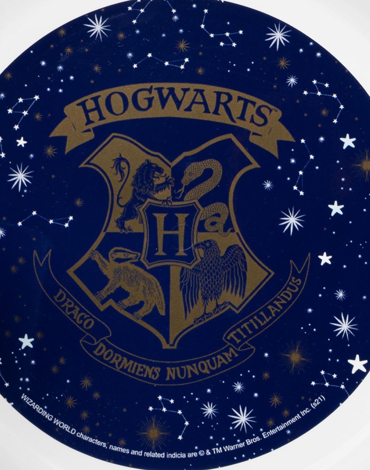 Harry Potter 3 Piece Tableware Set | Unisex Kids Navy | Official Merch