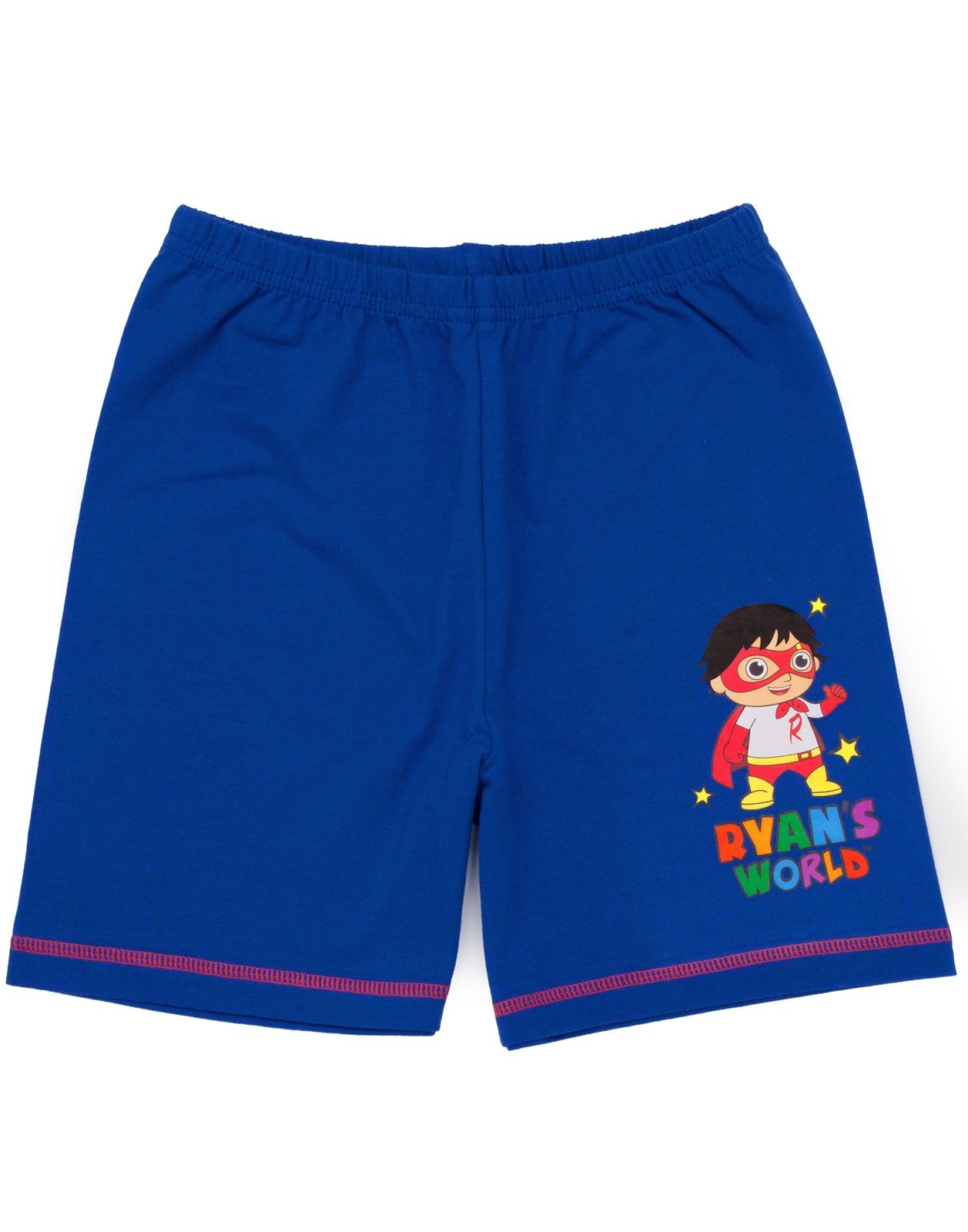 Ryans World Short Sleeve Short Leg Pyjama Set | Boys Blue | Official Merch