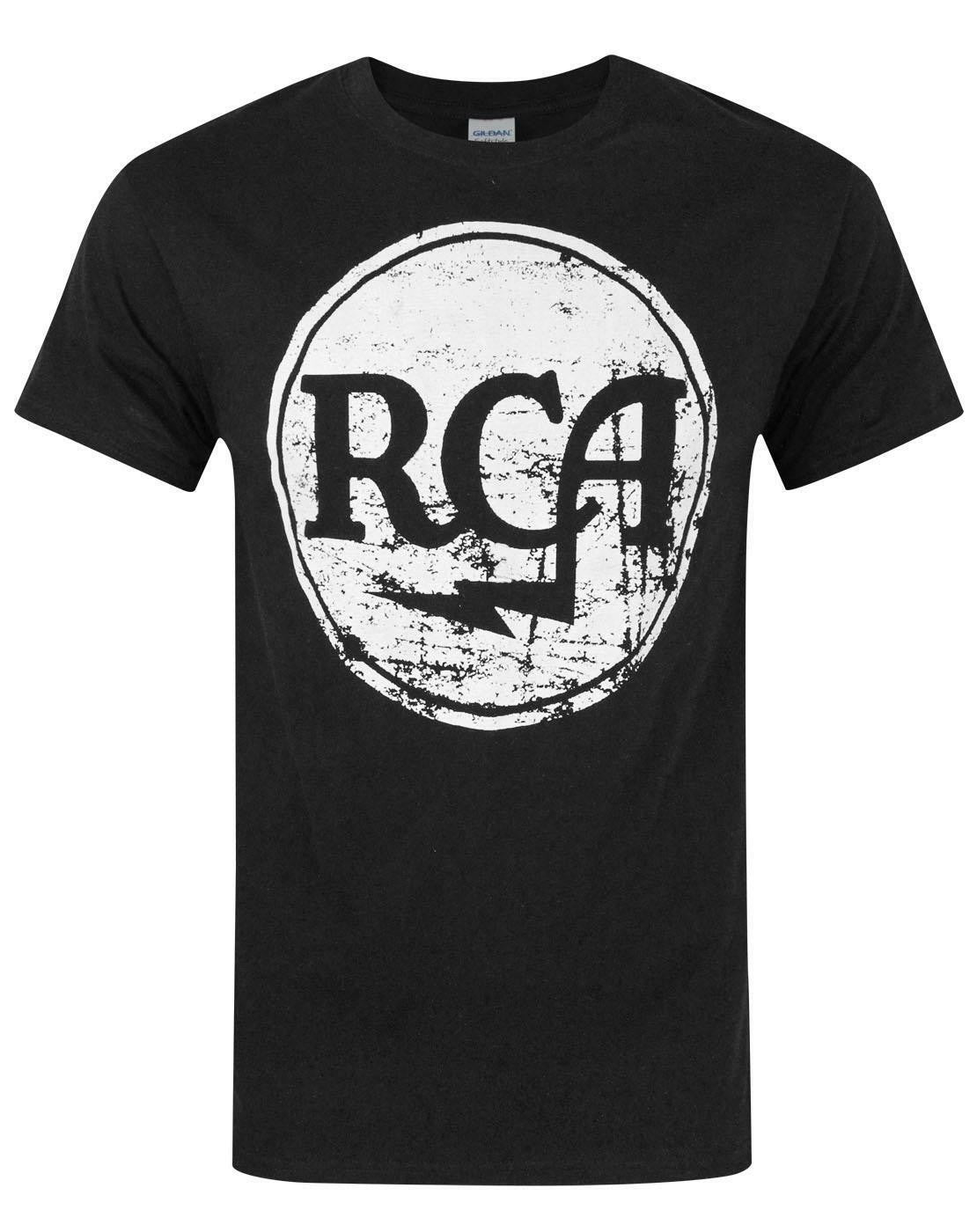 RCA Short Sleeved T-Shirt | Mens Black | Official Merch