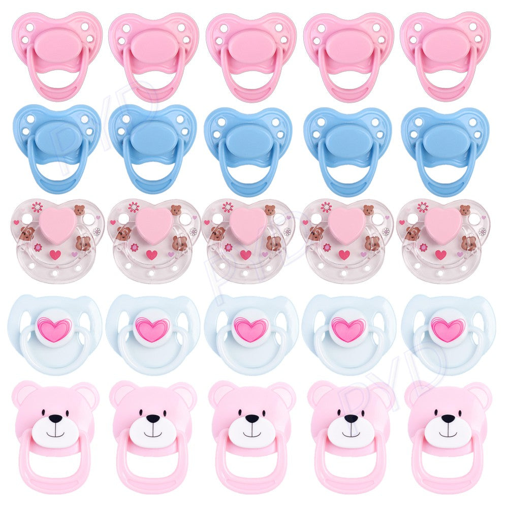 10PCS Magnetic Dummy Soother for Reborn Baby Dolls Accessories Kits DIY Supply