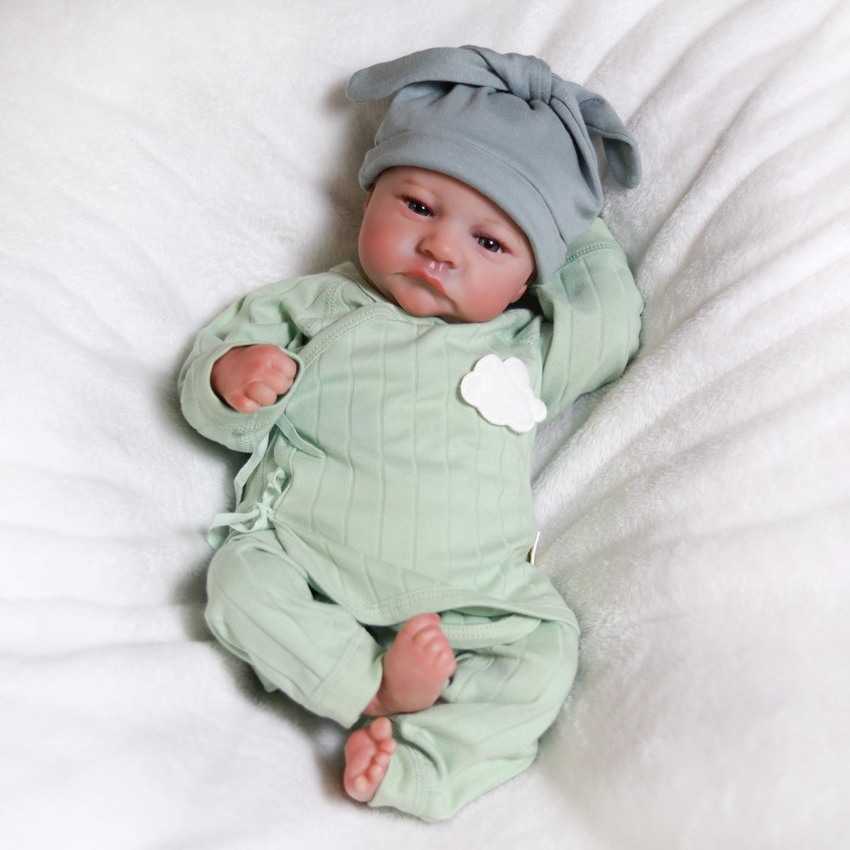 Realistic Reborn Baby Dolls Vinyl Silicone Real Life Newborn Girl Boy Doll Gifts