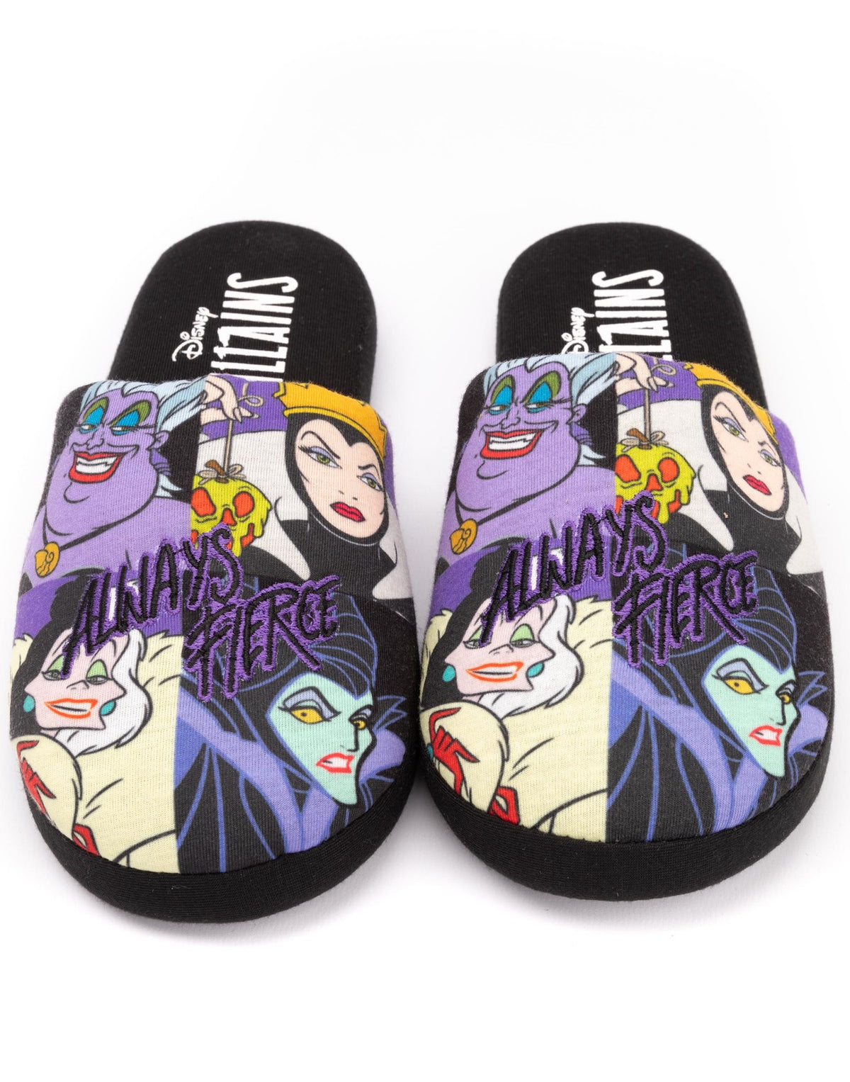 Disney Mule Slippers | Womens Black | Official Merch