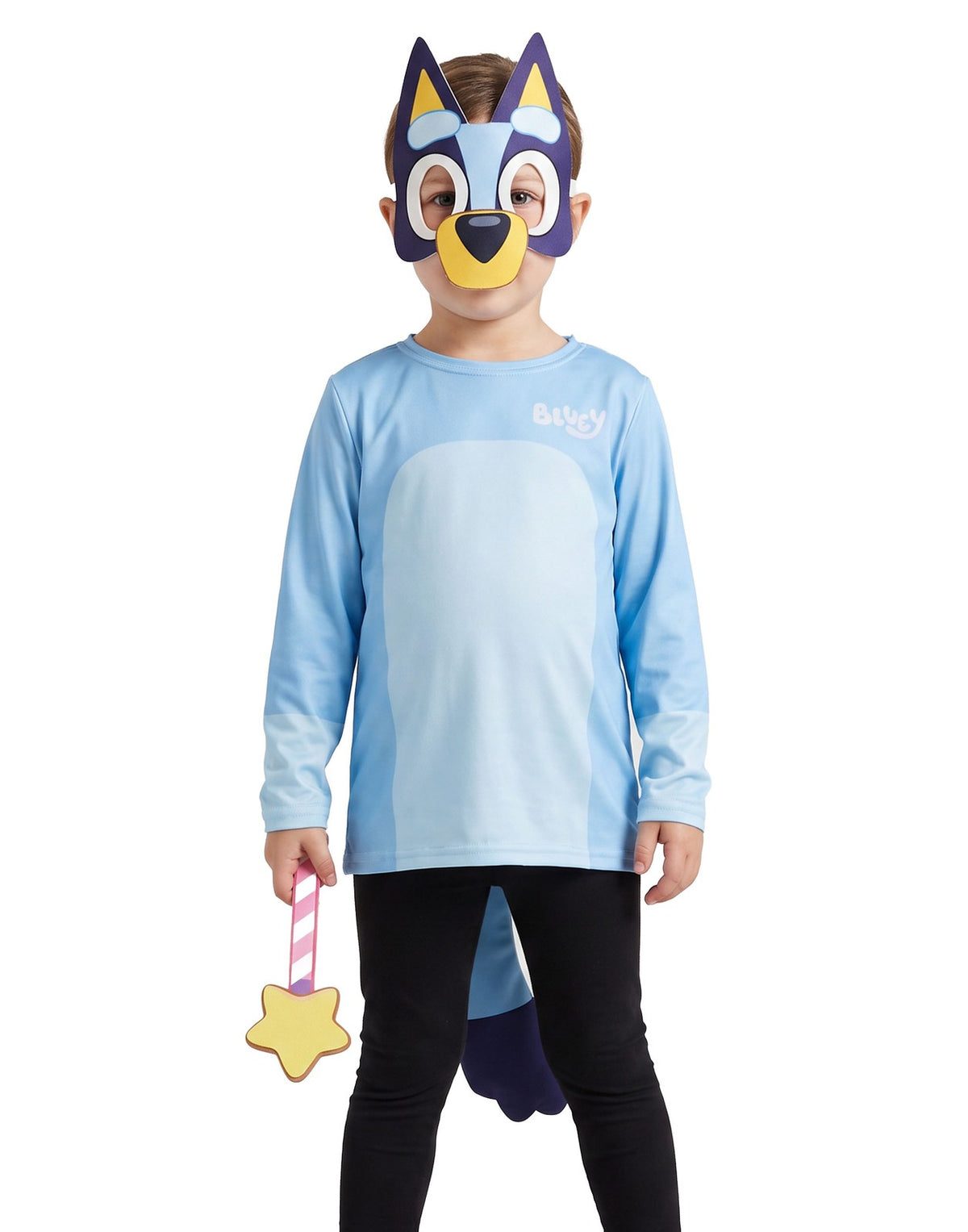Bluey 4 Piece Costume | Unisex Kids Blue | Official Merch