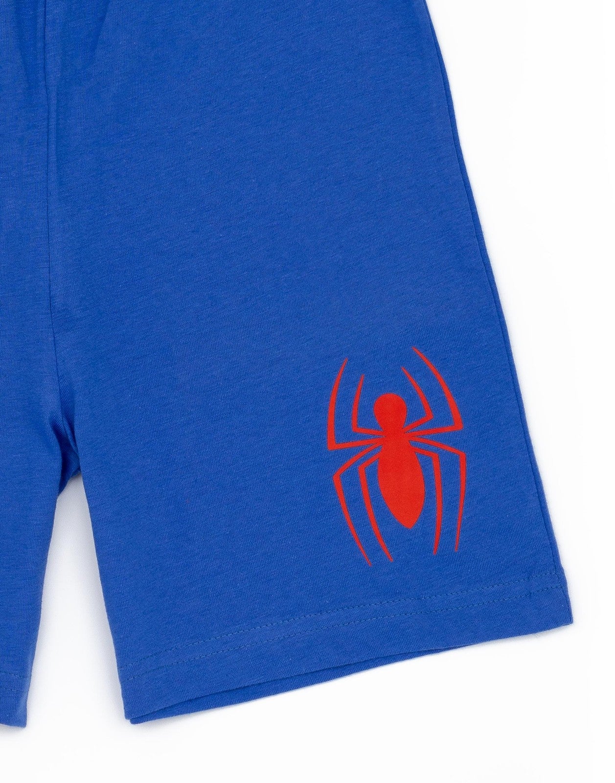 Marvel Short Sleeve Short Leg Pyjama Set | Boys Blue/Red | Official Merch