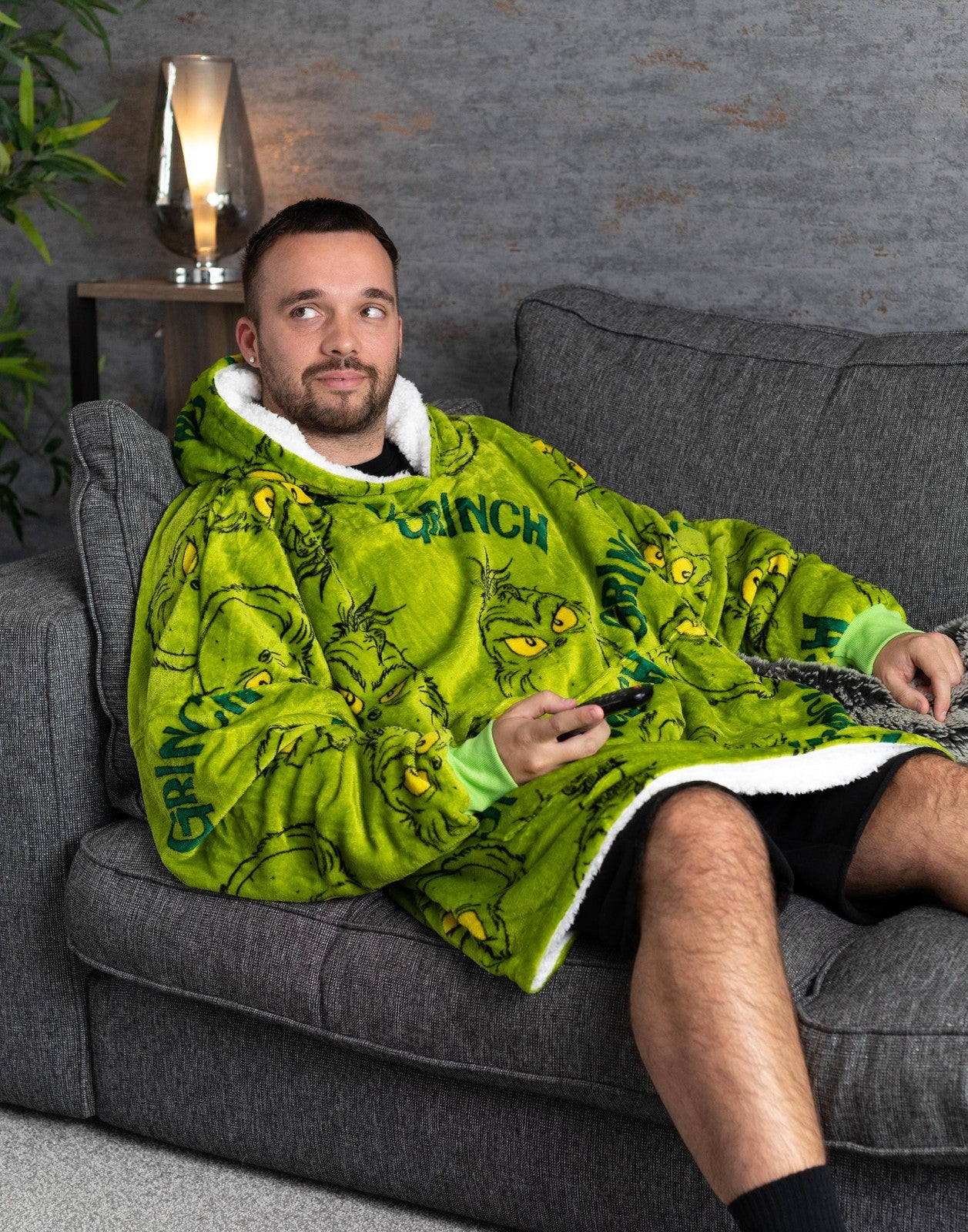 The Grinch Blanket Hoodie | Unisex Green | Official Merch