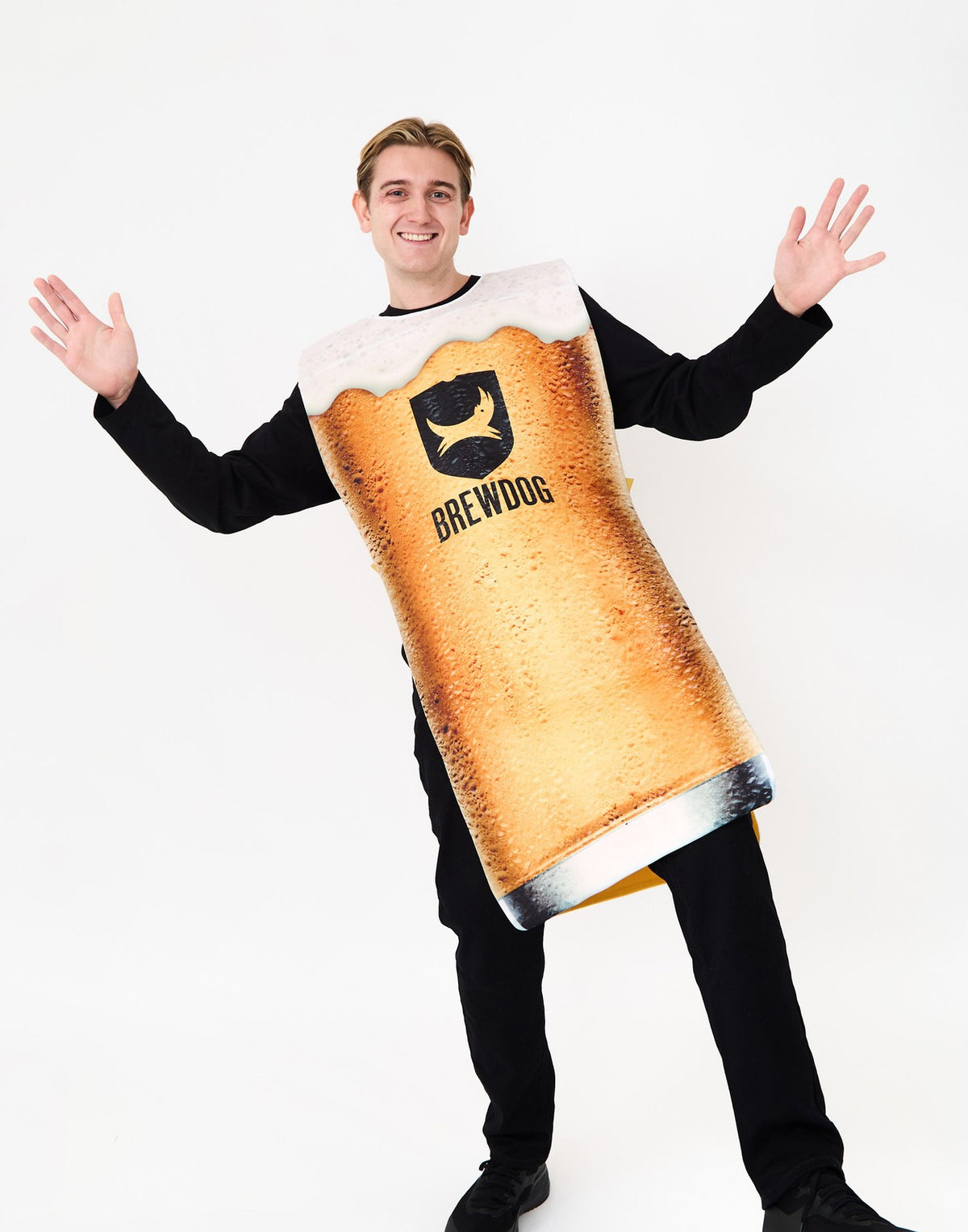 Brew Dog 1 Piece Costume | Mens Brown | Official Merch