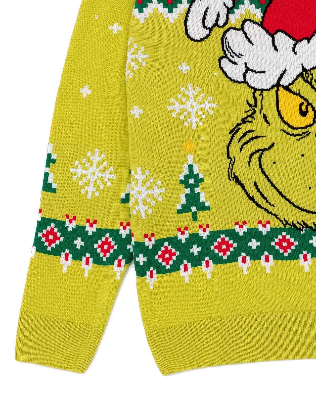 The Grinch Christmas Jumper | Unisex Green | Official Merch