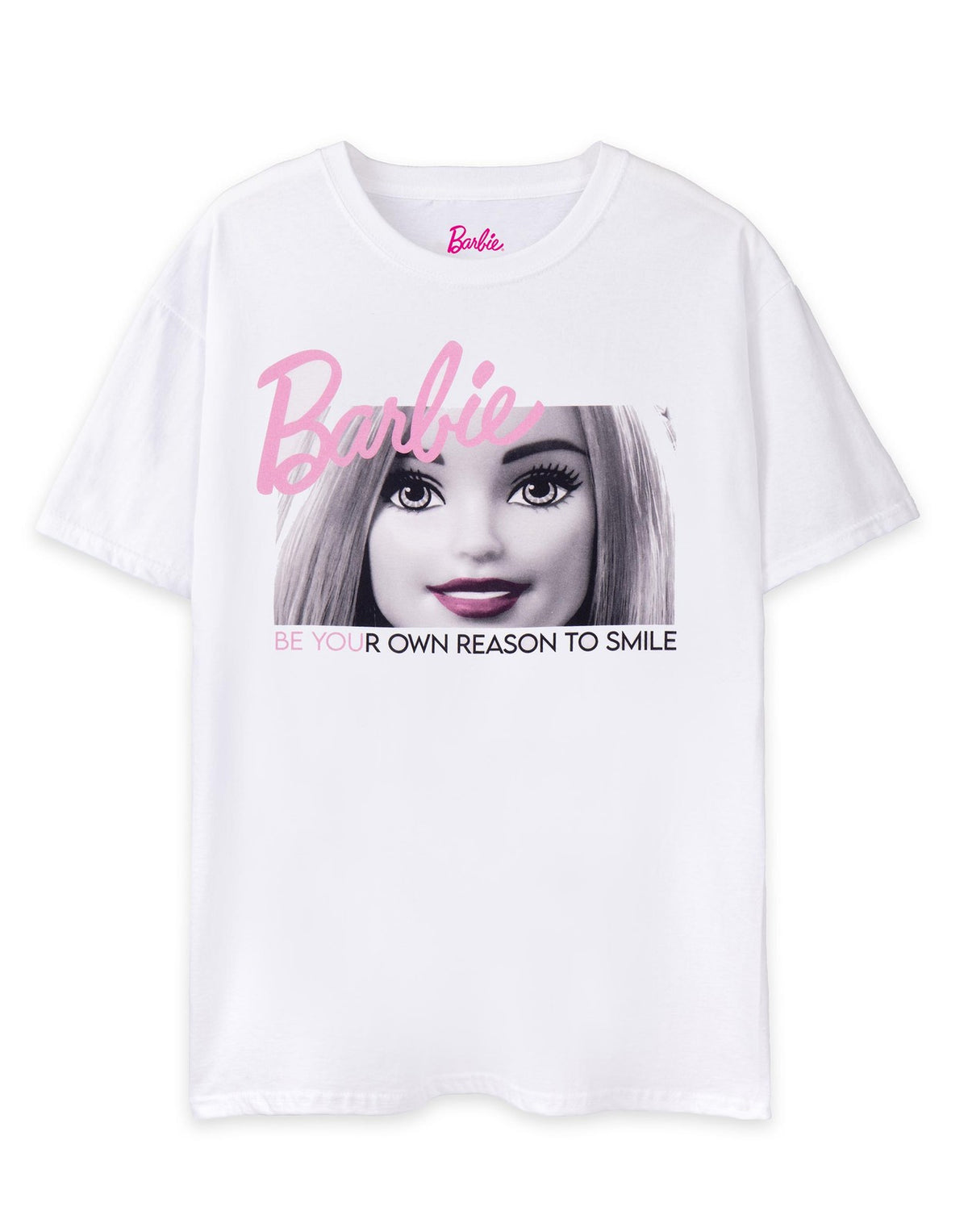 Barbie Short Sleeved T-Shirt | Womens White | Official Merch
