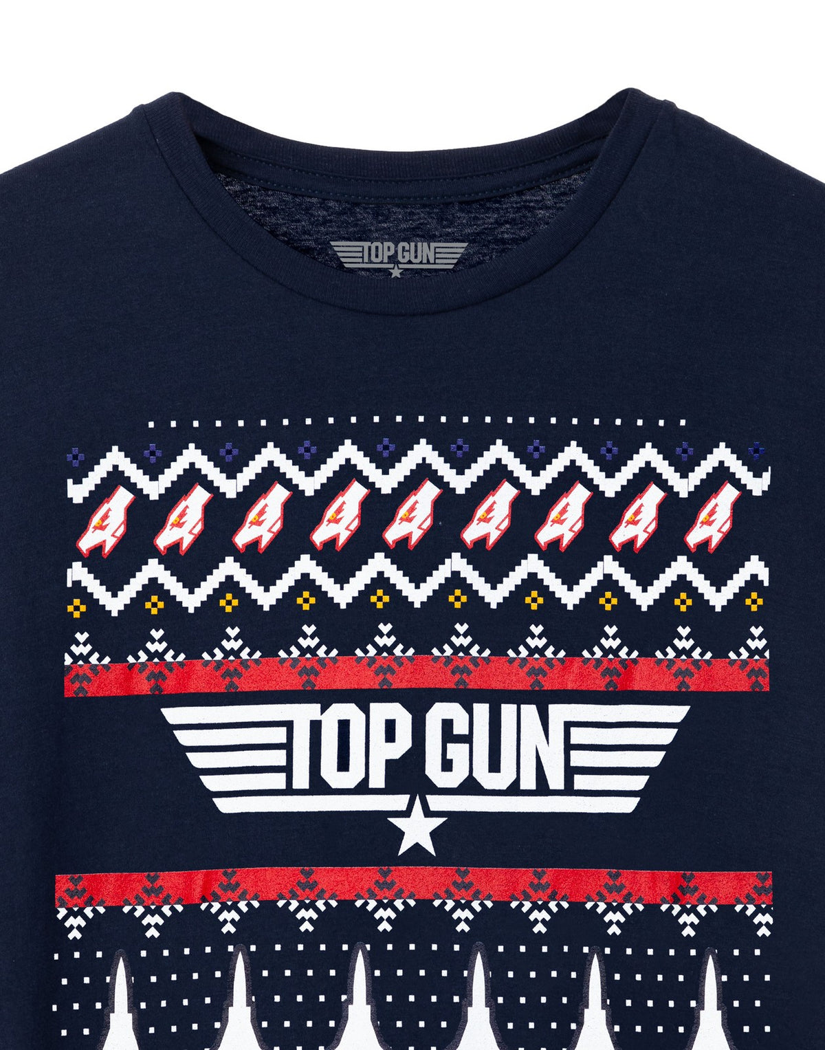 Top Gun Short Sleeved T-Shirt | Mens Navy | Official Merch