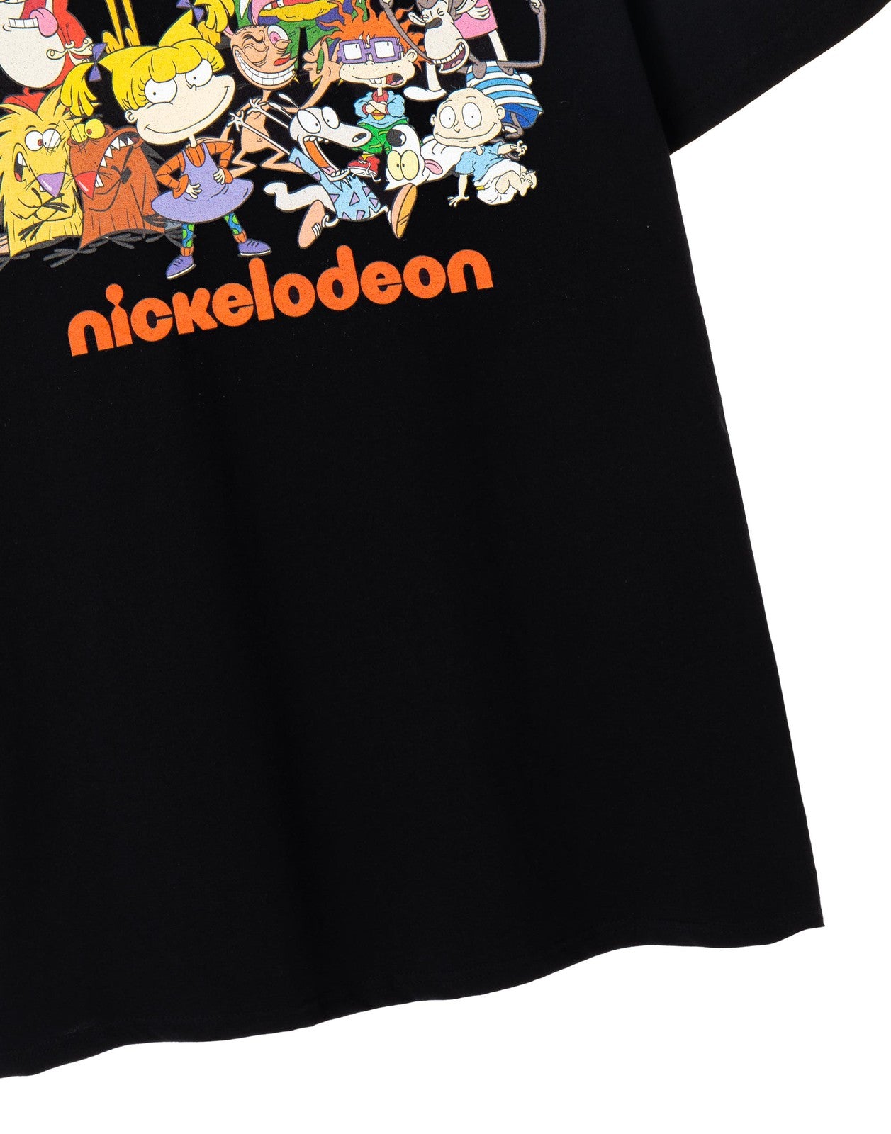 Nickelodeon Short Sleeved T-Shirt | Unisex Black | Official Merch