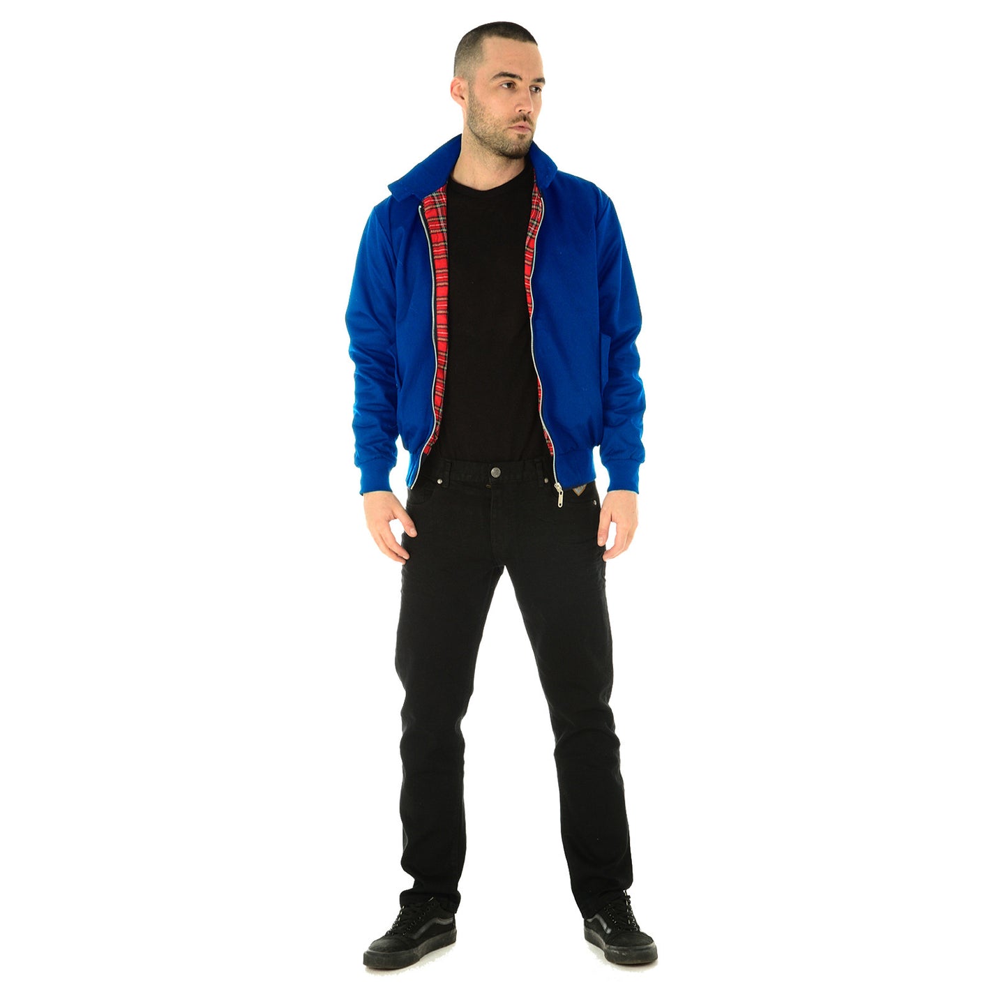 MENS JACKET CLASSIC TRENDY VINTAGE RETRO SCOOTER 1970'S BOMBER MOD COAT TOP NEW