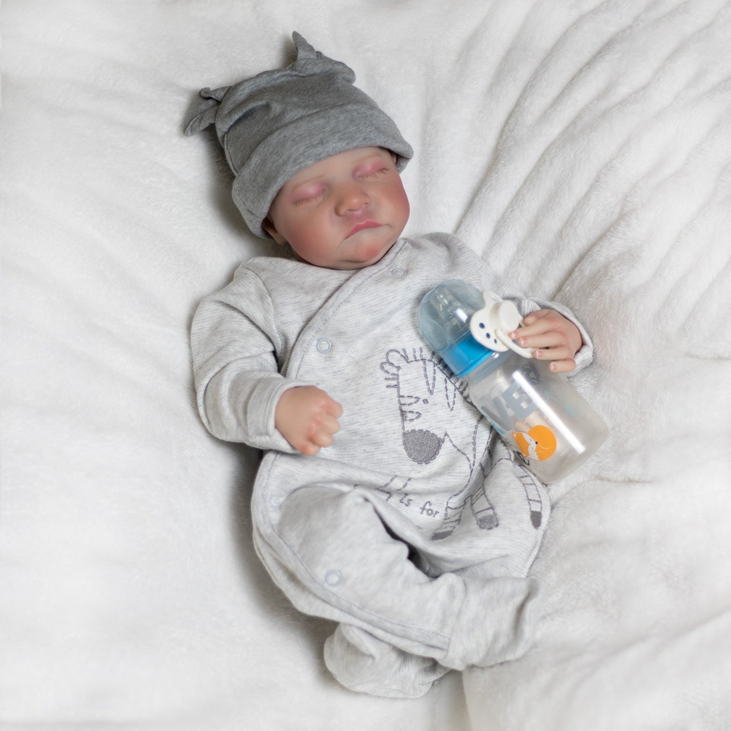 18" Realistic Reborn Baby Twins Handmade Newborn Boy Doll Lifelike Babies Dolls