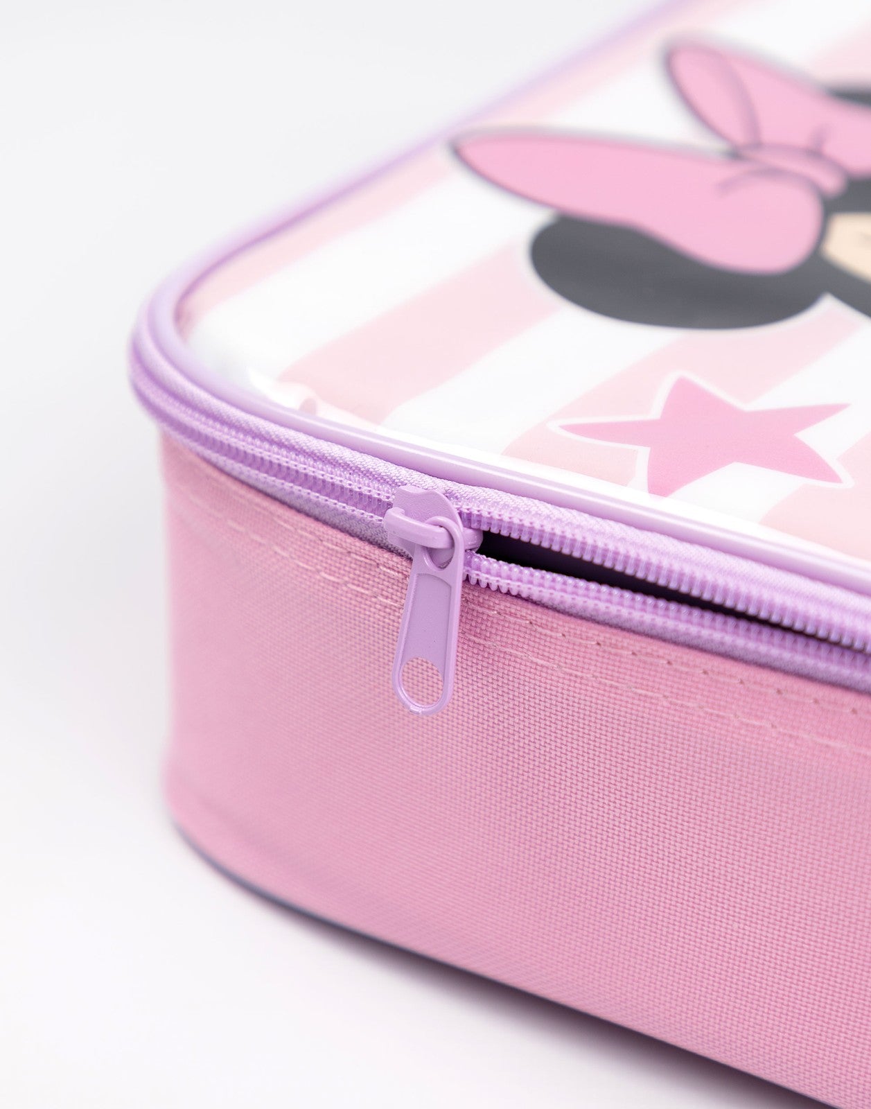 Disney Lunch Bag Bottle and 3 Snack Pot | Girls Pink | Official Merch