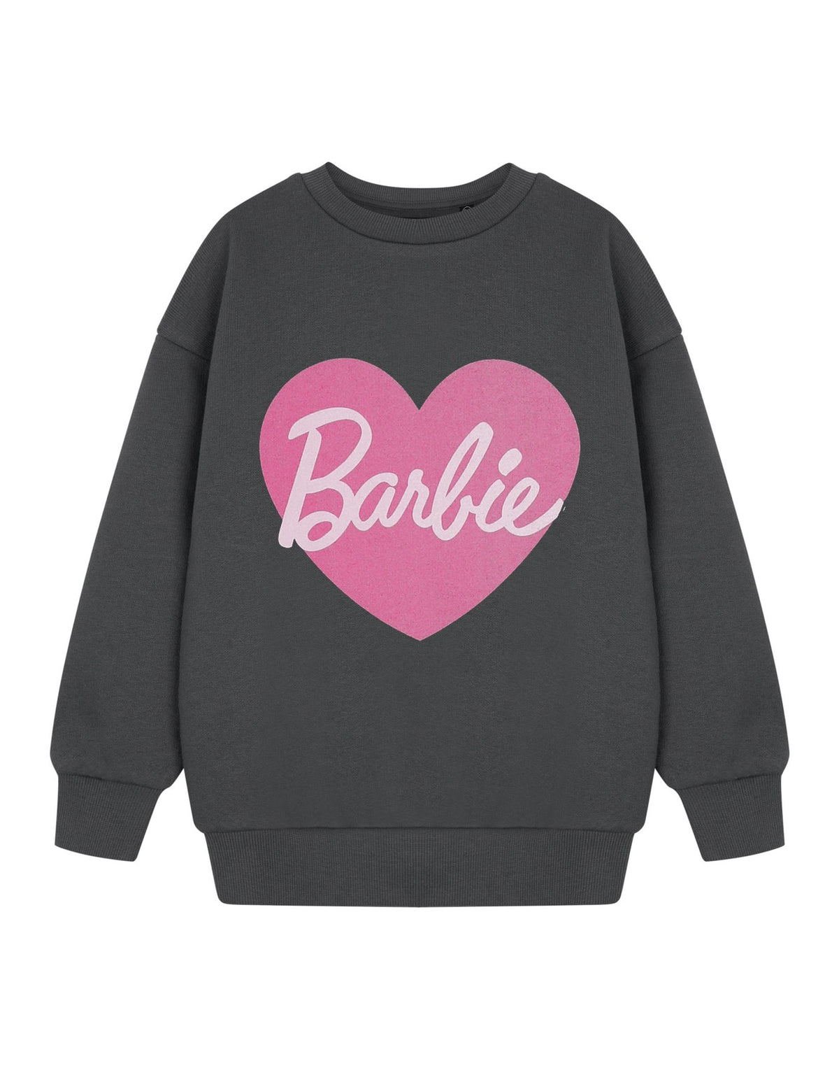 Barbie Sweatshirt | Girls Charcoal | Official Merch