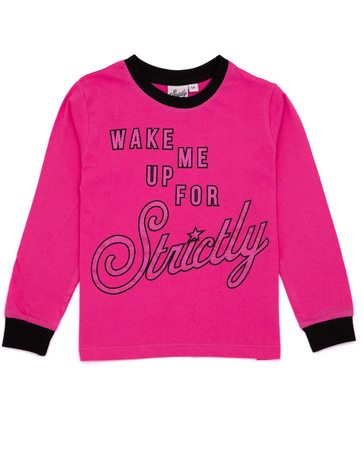 Strictly Come Dancing Long Sleeve Long Leg Pyjama Set | Girls Pink | Official Me
