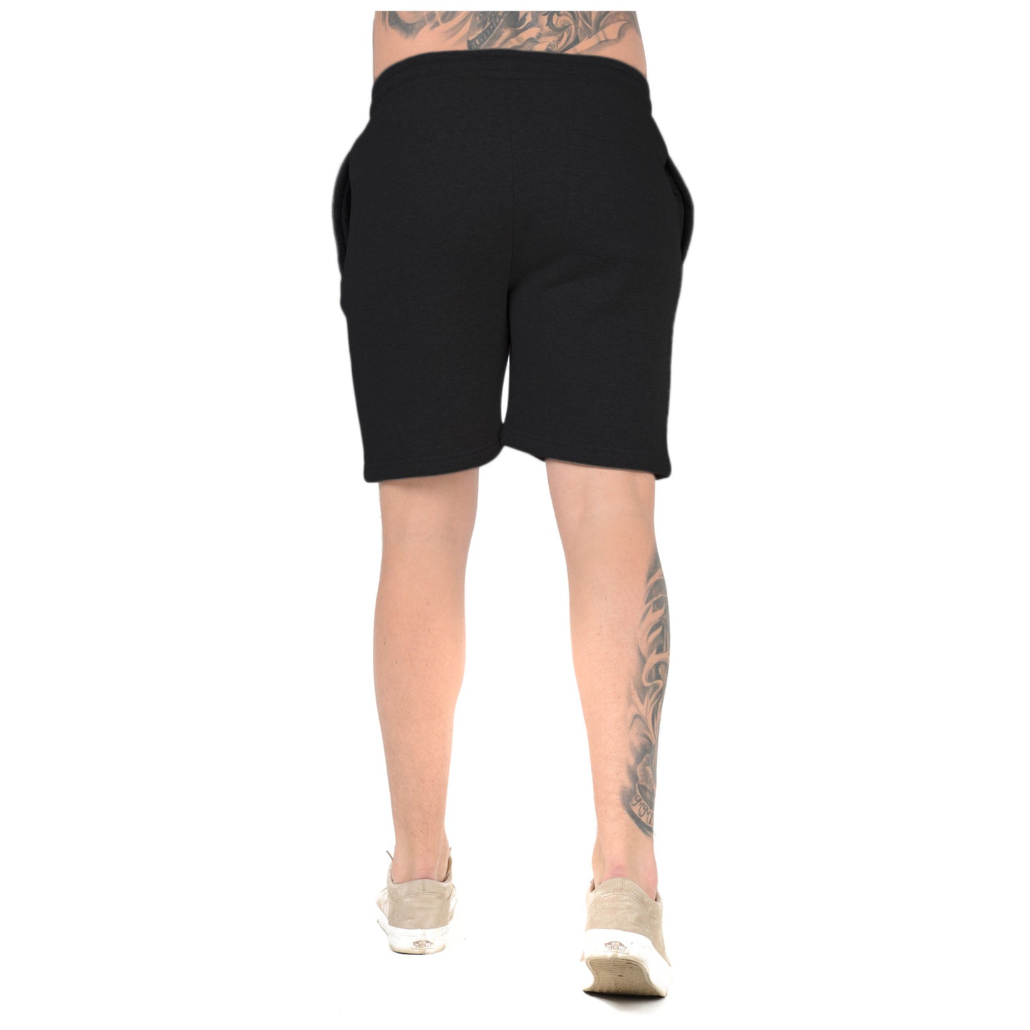 PACK OF 2 MENS JOGGING SHORTS SWEAT JERSEY FLEECE JOGGERS SUMMER RUNNING BOTTOMS