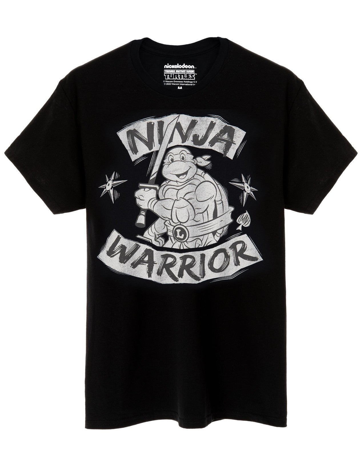 Teenage Mutant Ninja Turtles Short Sleeved T-Shirt | Mens Black | Official Merch