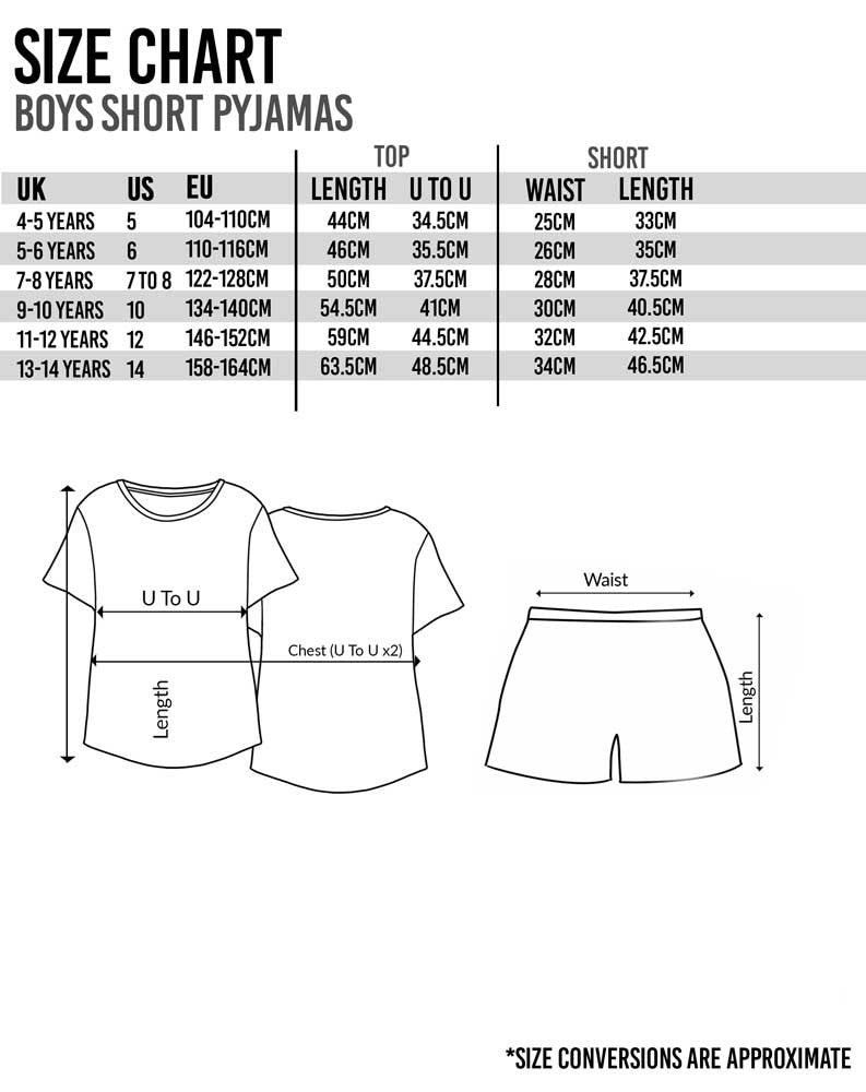 Bing Bunny Short Sleeve Short Leg Pyjama Set | Boys Black | Official Merch