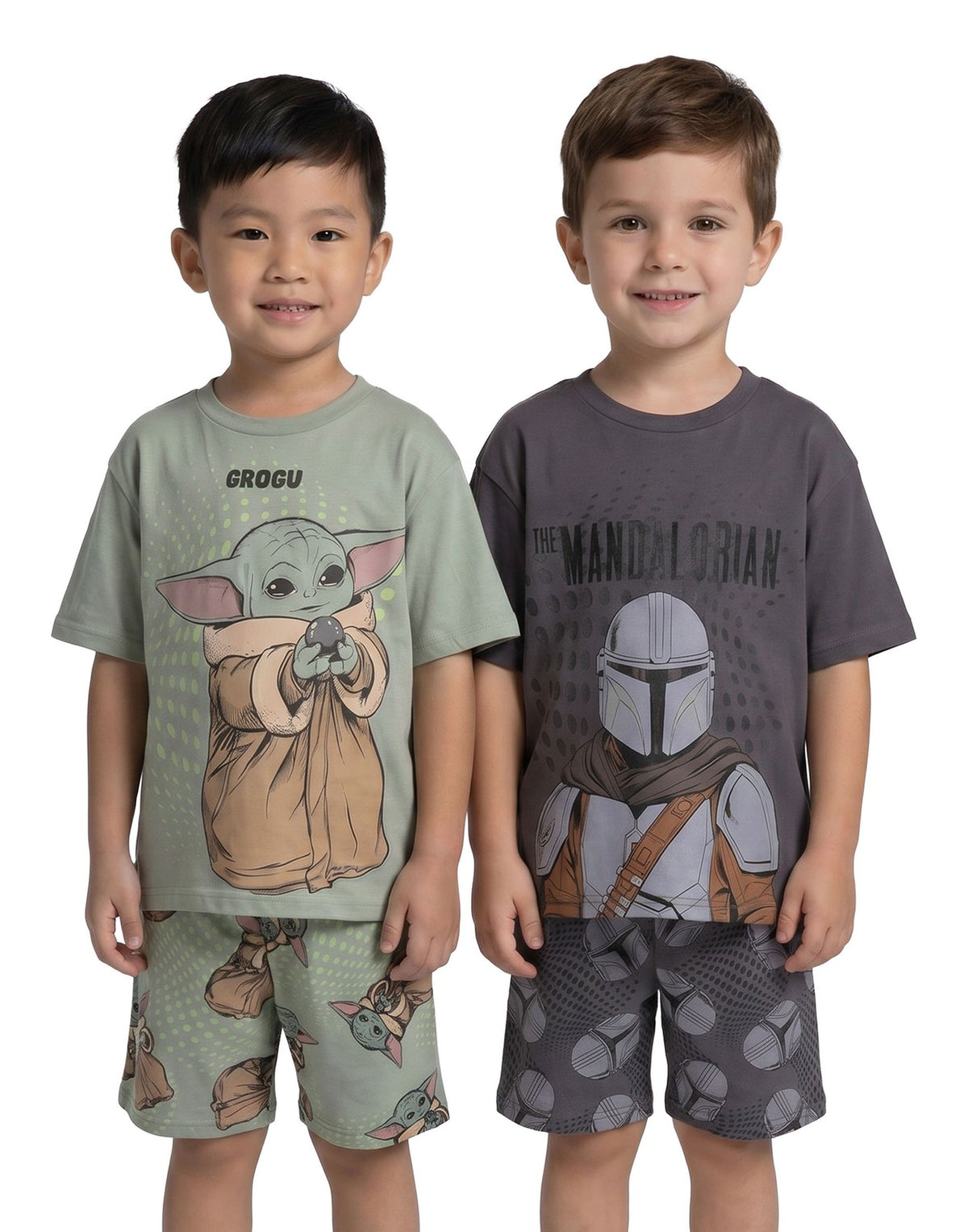 Star Wars Multi-Pack of 2 Short Sleeve Short Leg Pyjama Set | Boys Multicoloured