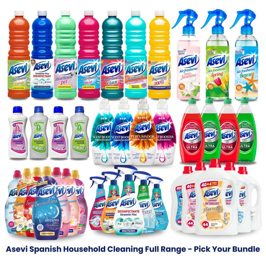 Asevi Spanish Household Cleaning - Full Range – Pick Your Own Bundle
