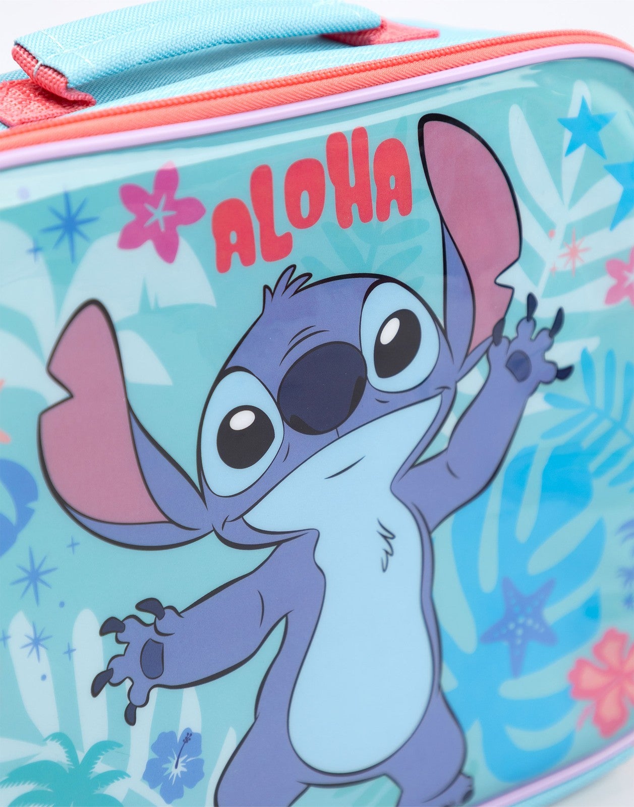 Disney Lunch Bag Bottle and 3 Snack Pot | Girls Blue | Official Merch