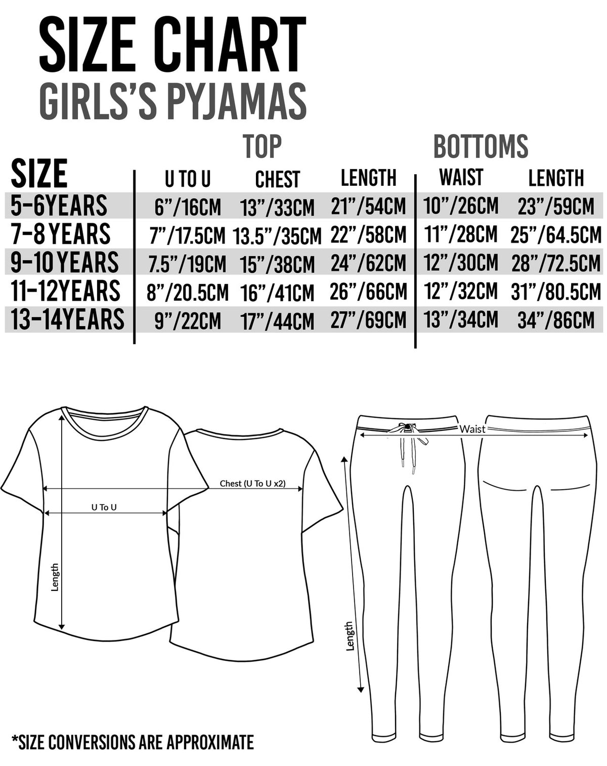 Disney Short Sleeve Long Leg Pyjama Set | Girls White | Official Merch