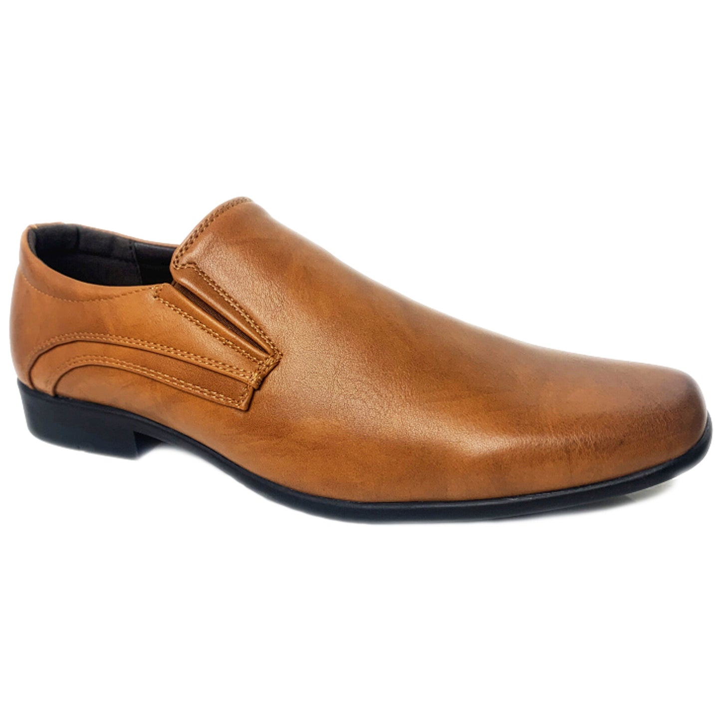 MENS FORMAL SHOES FAUX LEATHER SMART DRESS WEDDING OFFICE WORK CASUAL BOOTS MOCS