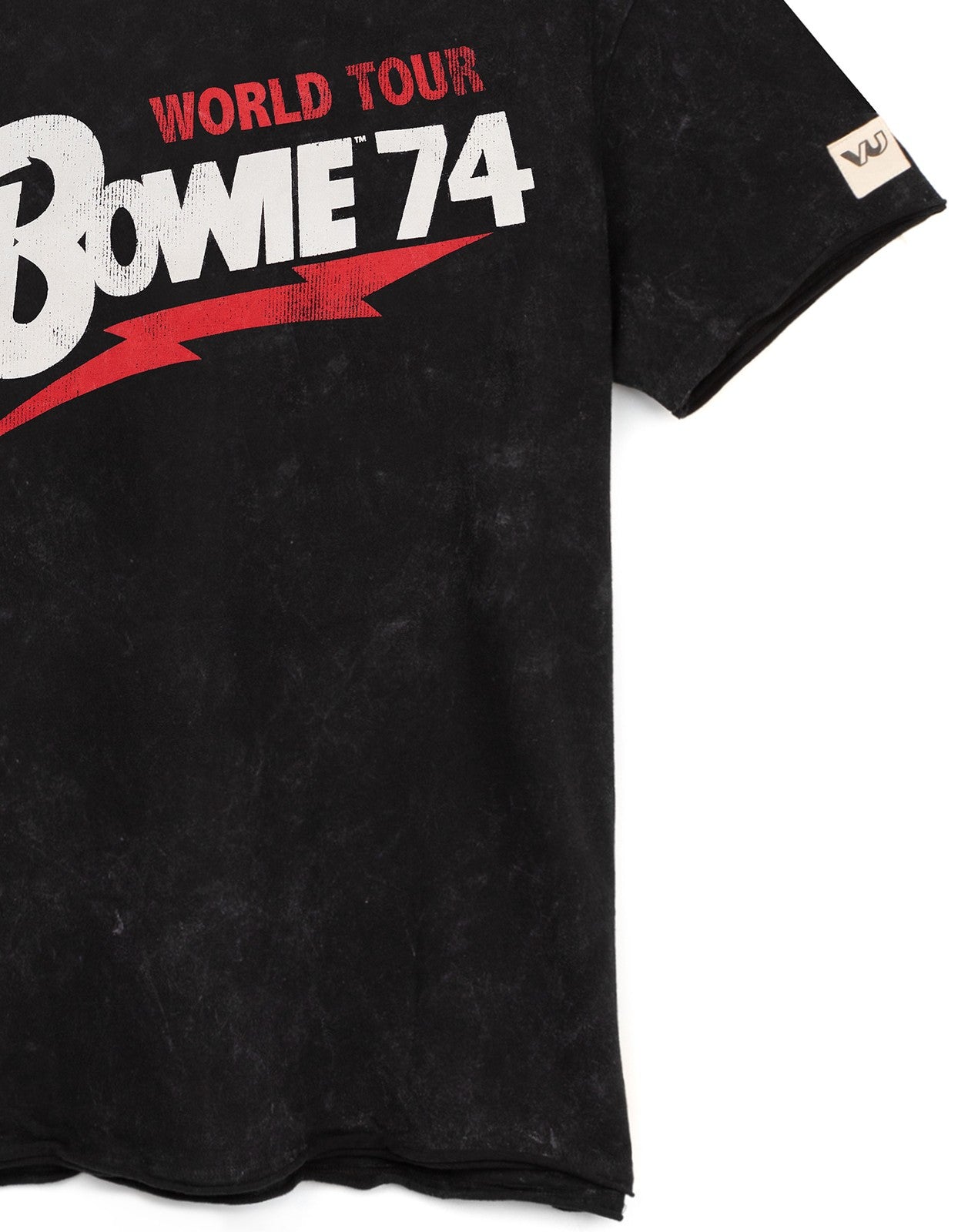 David Bowie Short Sleeved T-Shirt | Mens Black | Official Merch