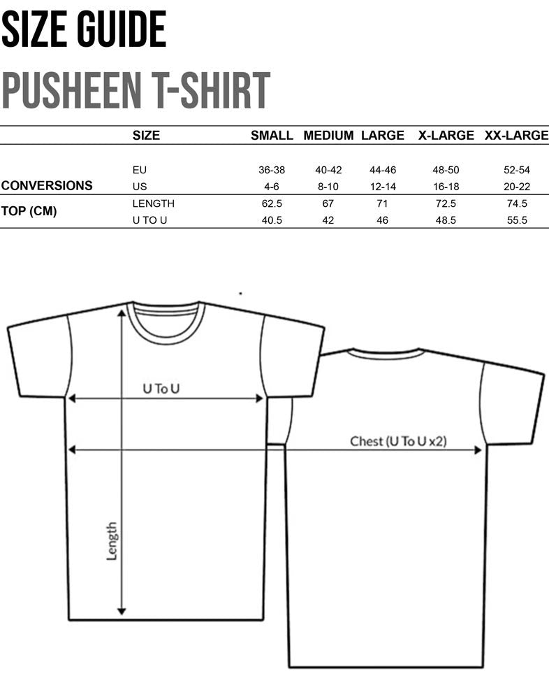Pusheen Short Sleeved T-Shirt | Womens Red | Official Merch