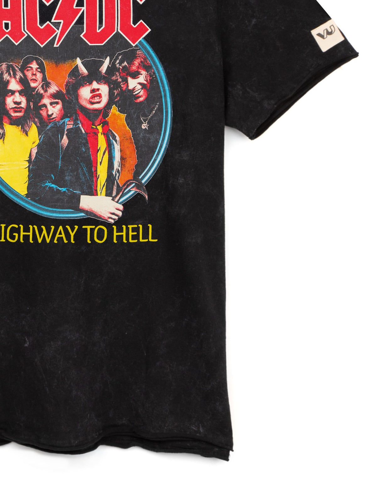 AC/DC Short Sleeved T-Shirt | Mens Black | Official Merch