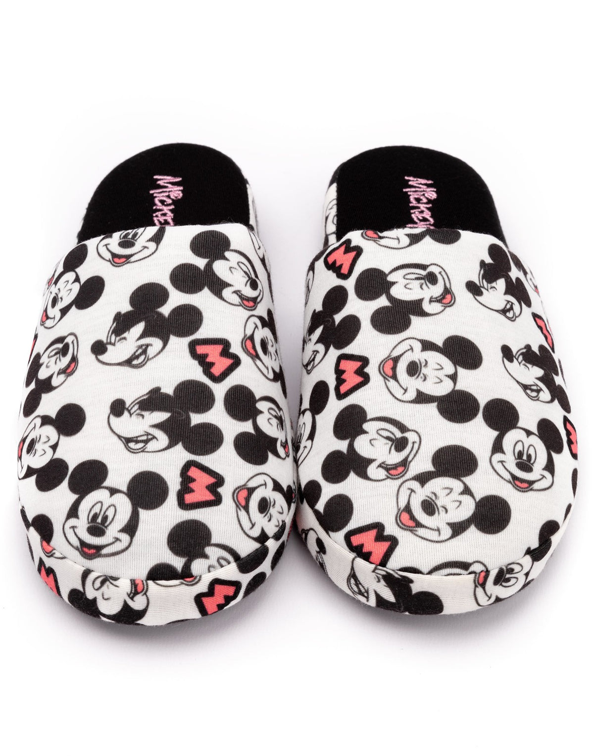 Disney Mule Slippers | Womens White | Official Merch